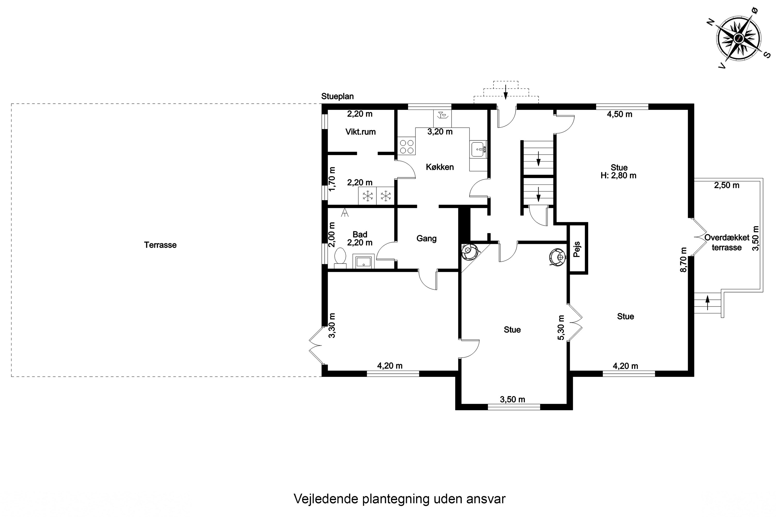 Plantegninger billede af Fåborgvej 60B, 5700 Svendborg