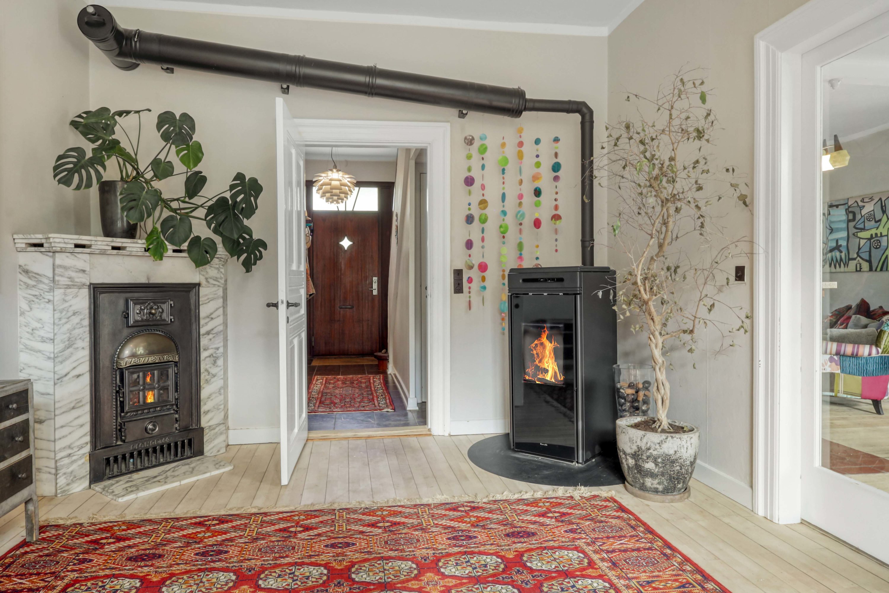 Fremhævet stue billede i fuldskærmstilstand. Billede af Fåborgvej 60B, 5700 Svendborg