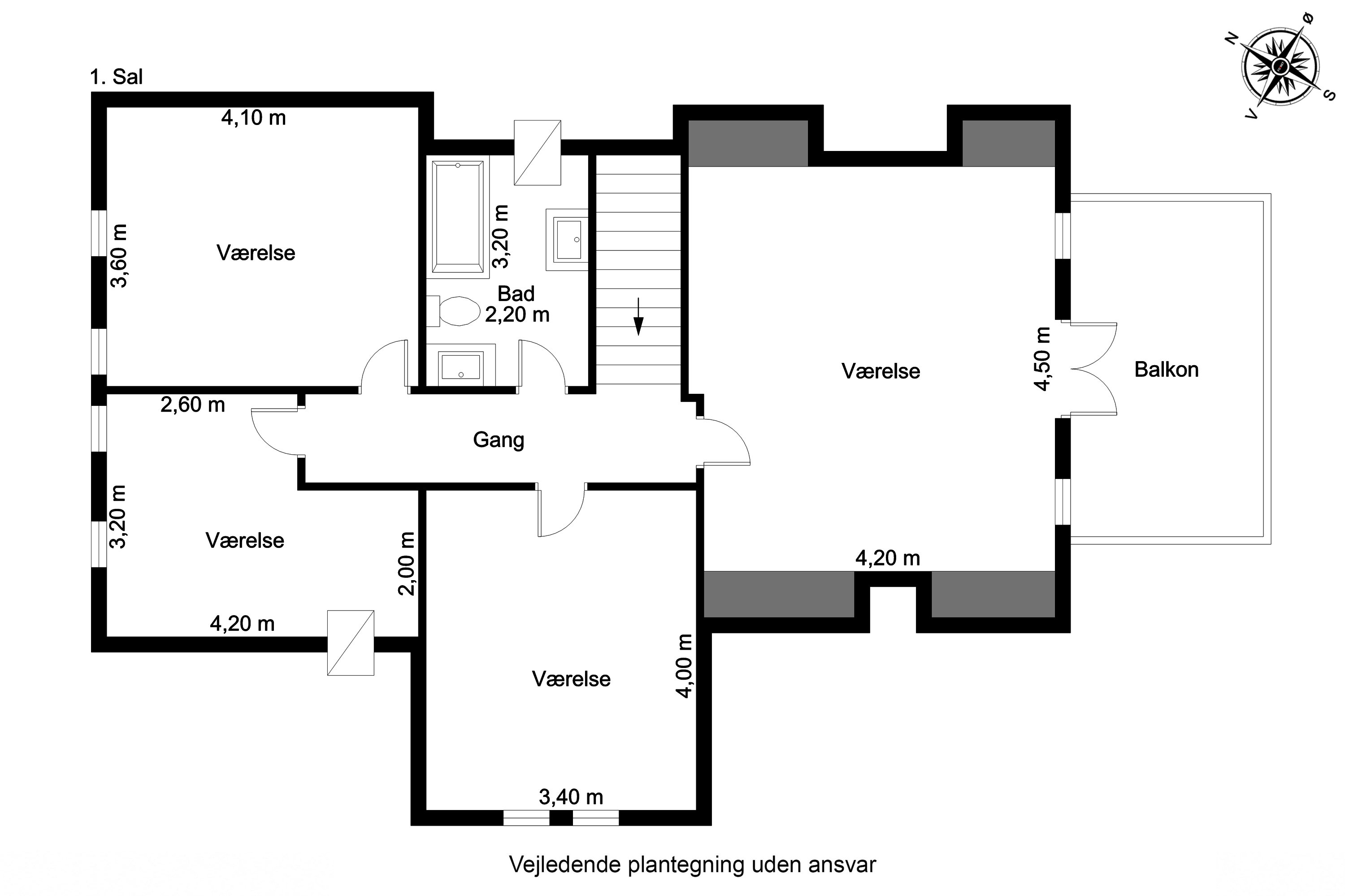 Plantegninger billede af Fåborgvej 60B, 5700 Svendborg