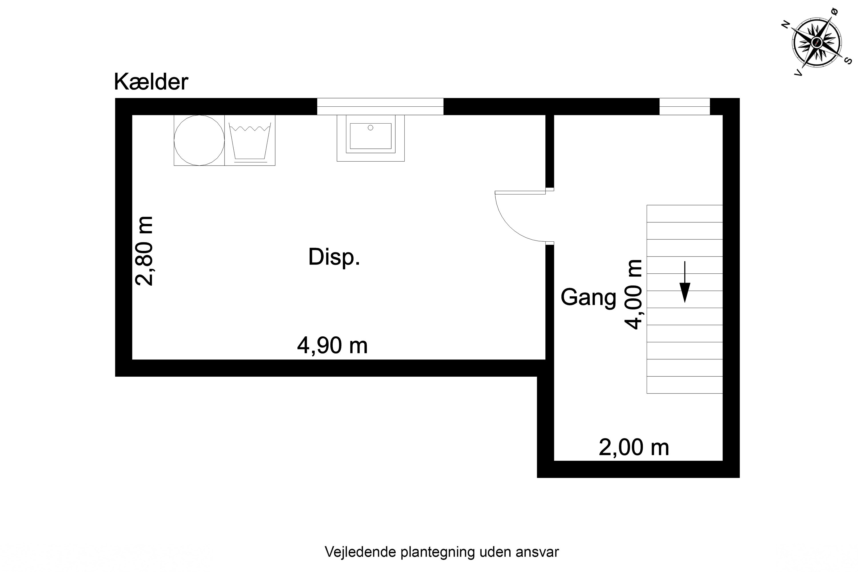 Plantegninger billede af Fåborgvej 60B, 5700 Svendborg