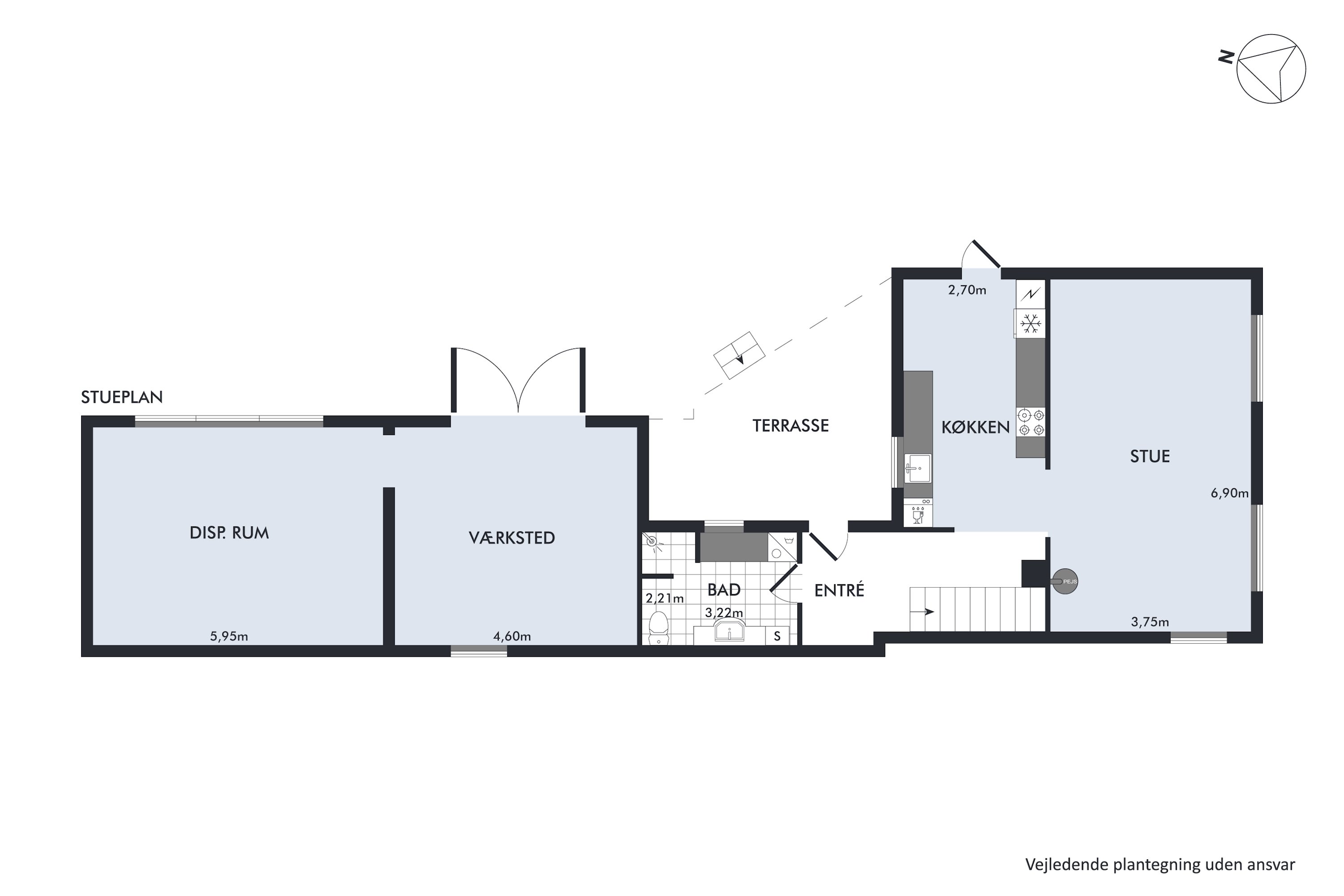Plantegninger billede af Søndervangsvej 1, 9000 Aalborg