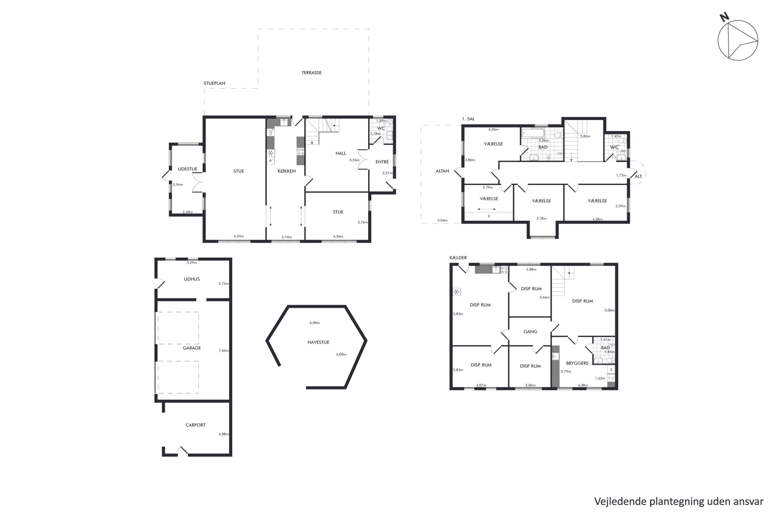 Plantegninger billede af Skivevej 230, 8831 Løgstrup