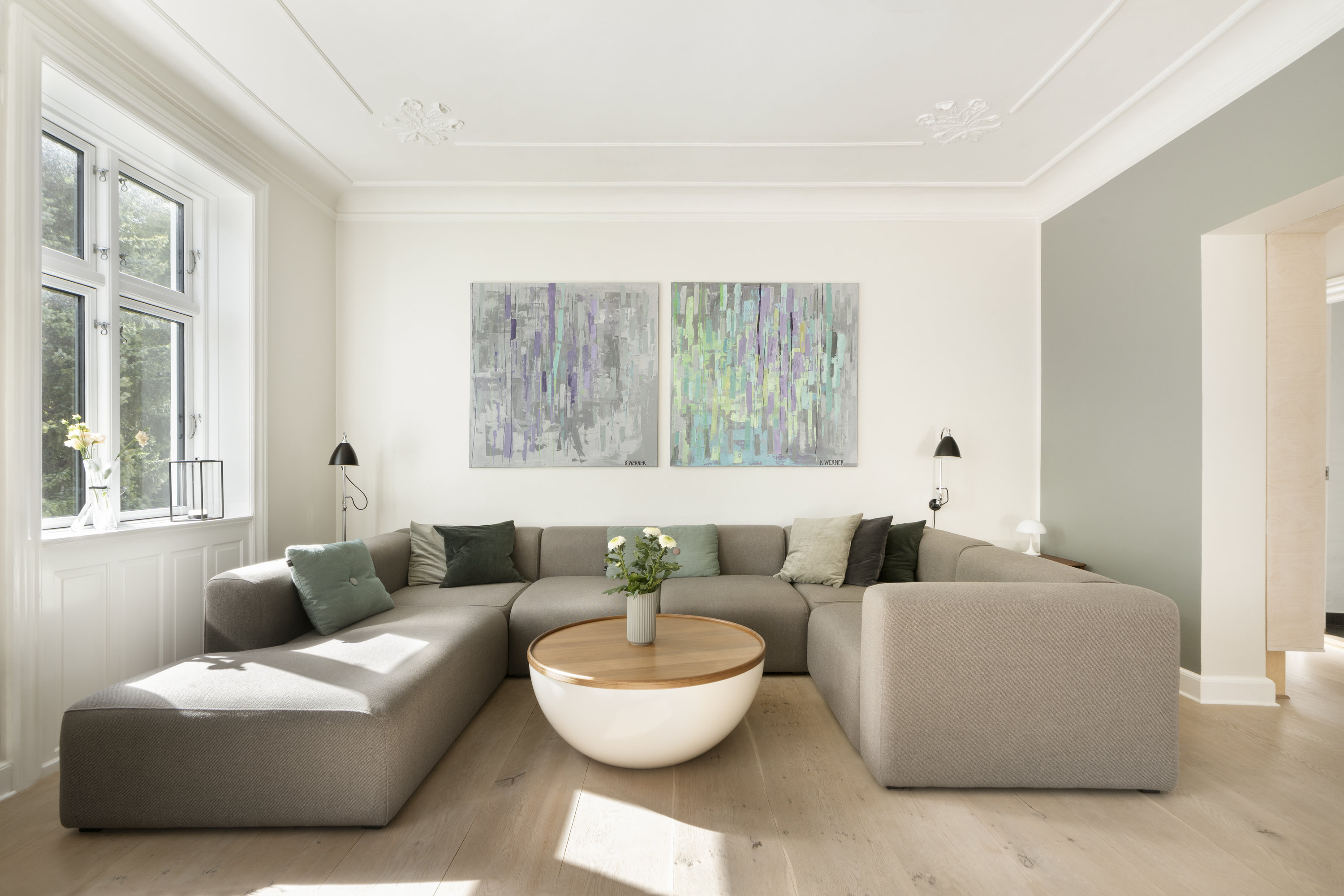 Fremhævet  billede i fuldskærmstilstand. Billede af Nordkrog 22, 1., 2900 Hellerup