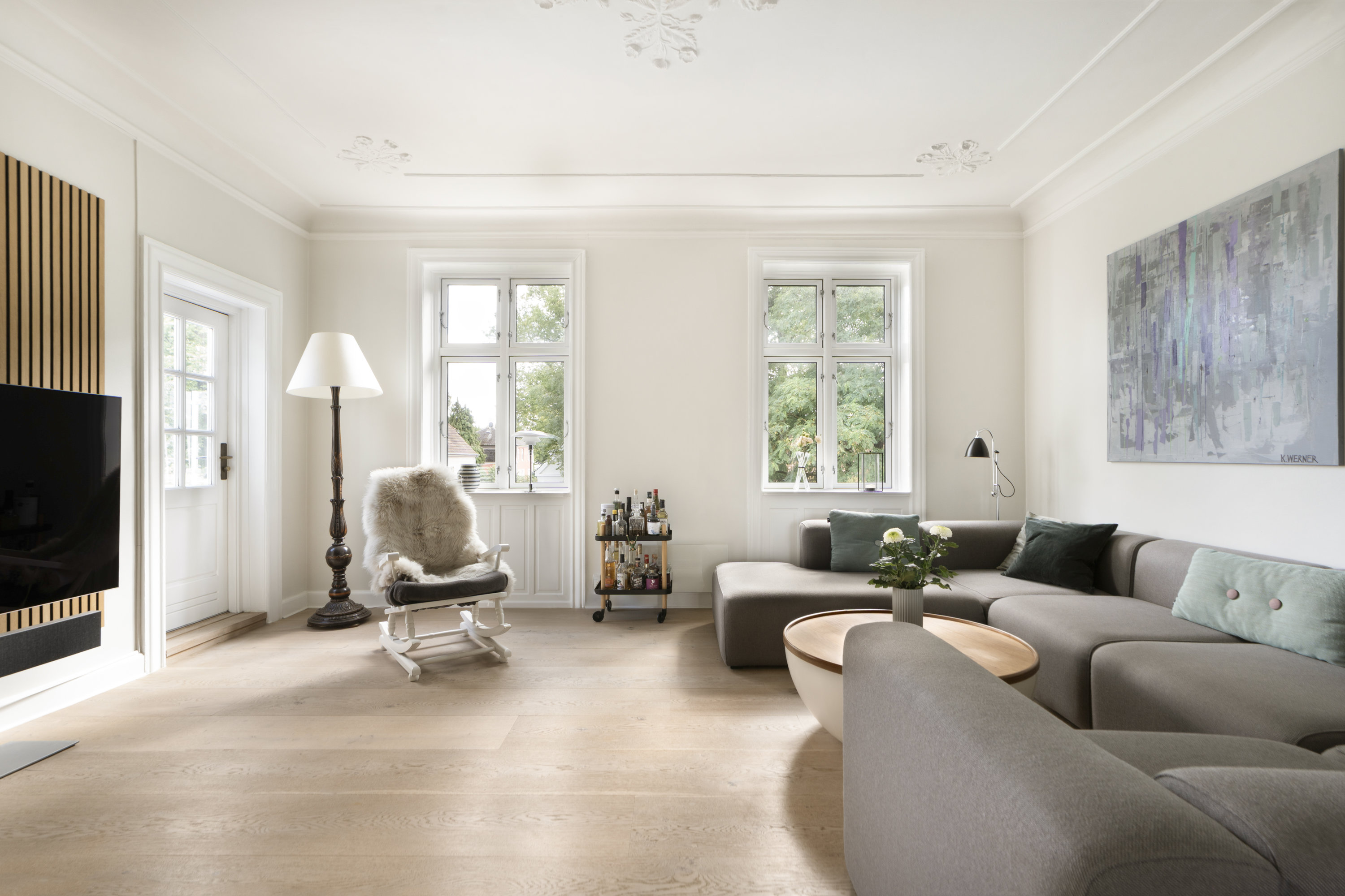 Fremhævet  billede i fuldskærmstilstand. Billede af Nordkrog 22, 1., 2900 Hellerup