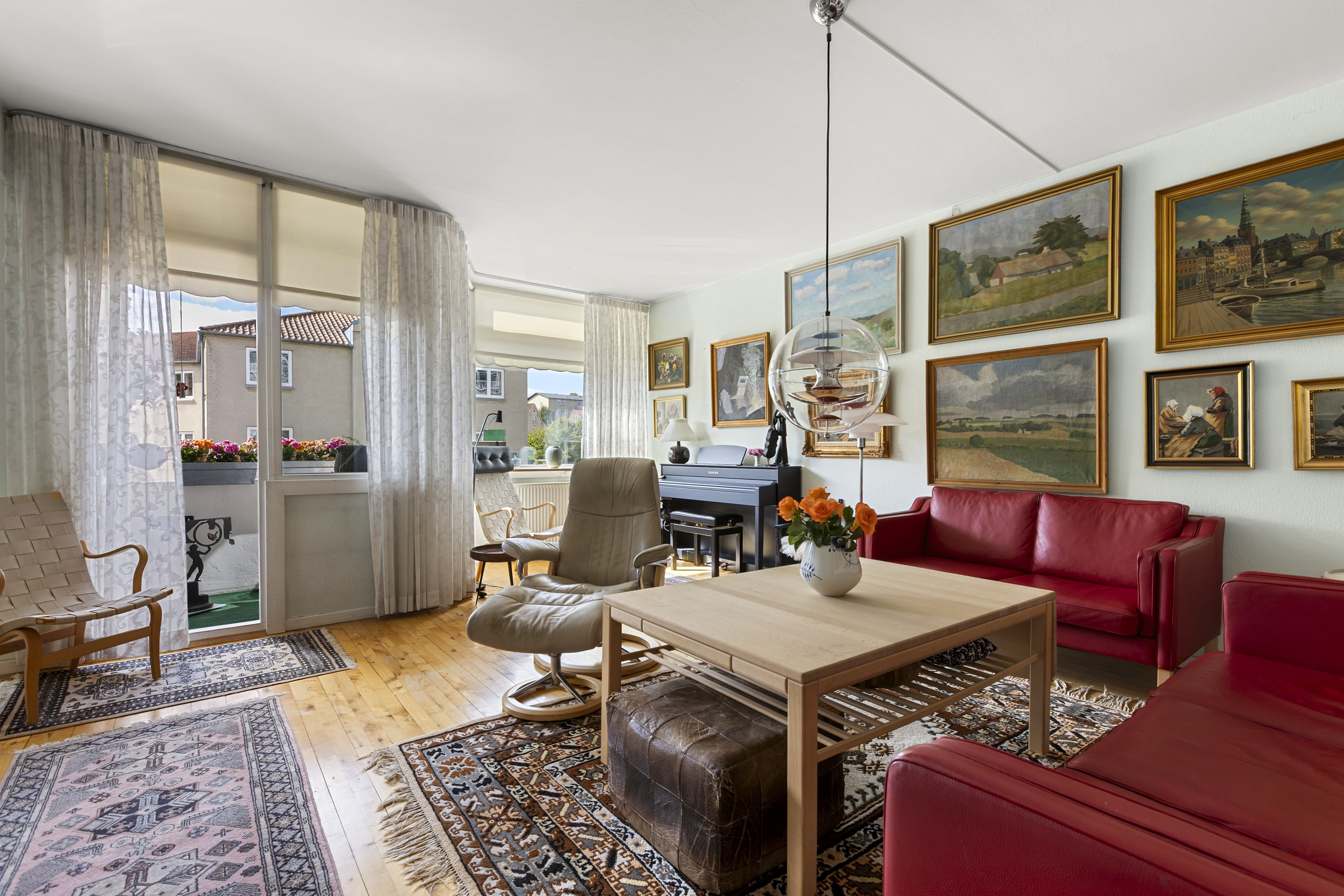 Fremhævet stue billede i fuldskærmstilstand. Billede af Havnevej 26, 1. tv., 4000 Roskilde