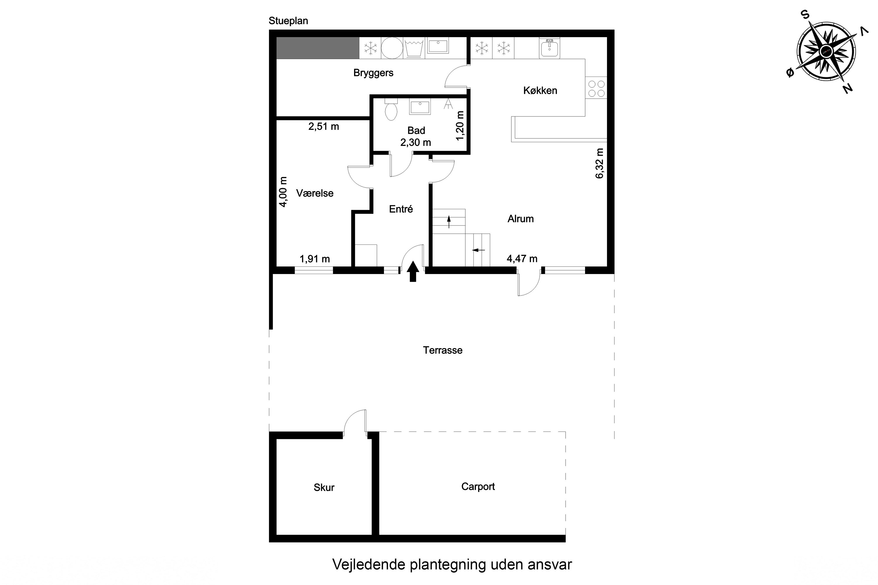 Plantegninger billede af Thorsvang 26, Tåsinge, 5700 Svendborg
