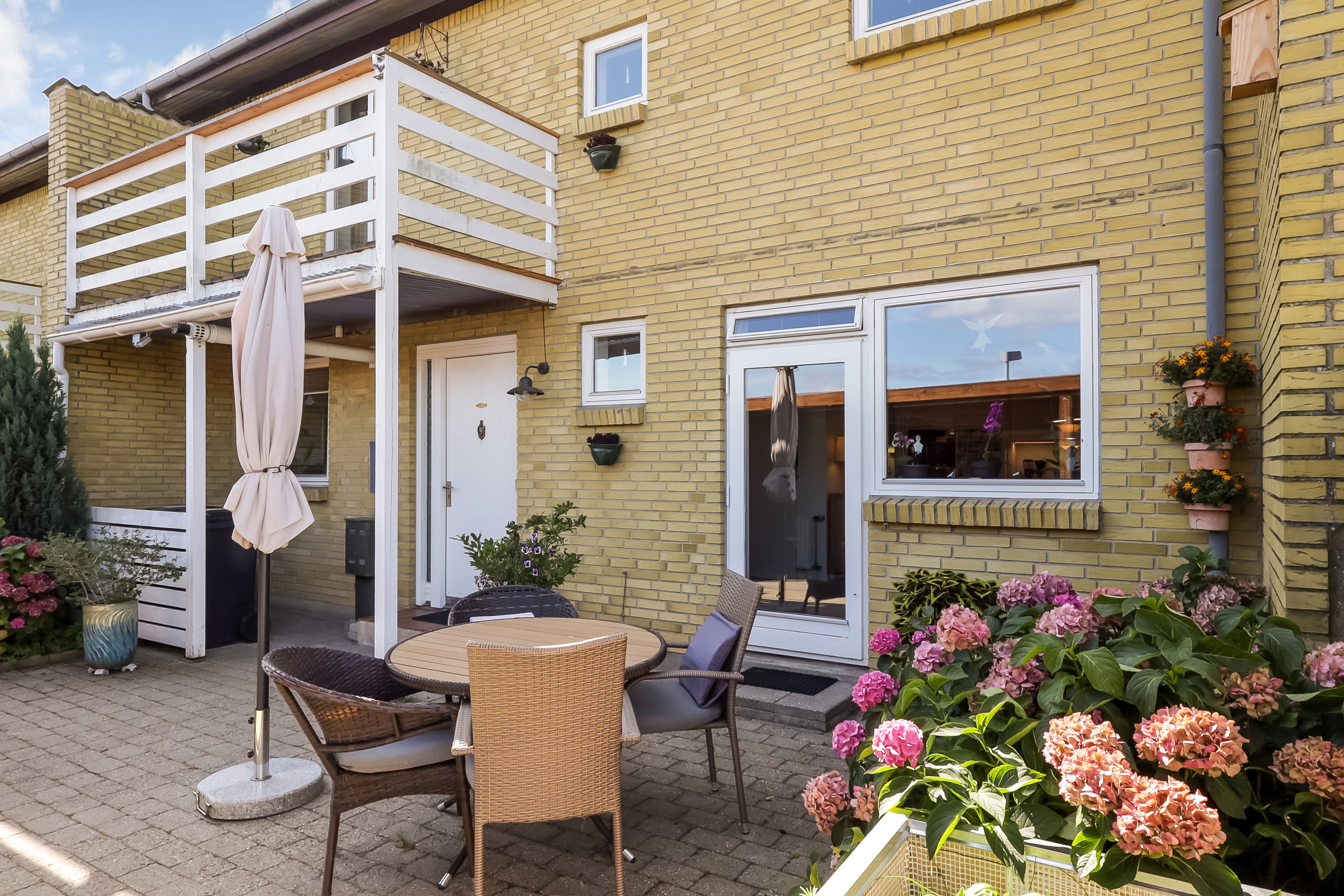 Fremhævet terrasse billede i fuldskærmstilstand. Billede af Thorsvang 26, Tåsinge, 5700 Svendborg