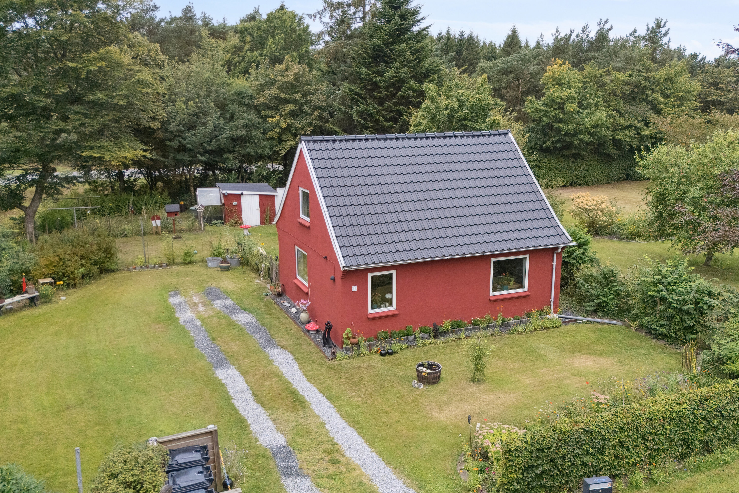 Villa: Udsigt fra toppen på Nørbyvej 1, Tved, 7700 Thisted