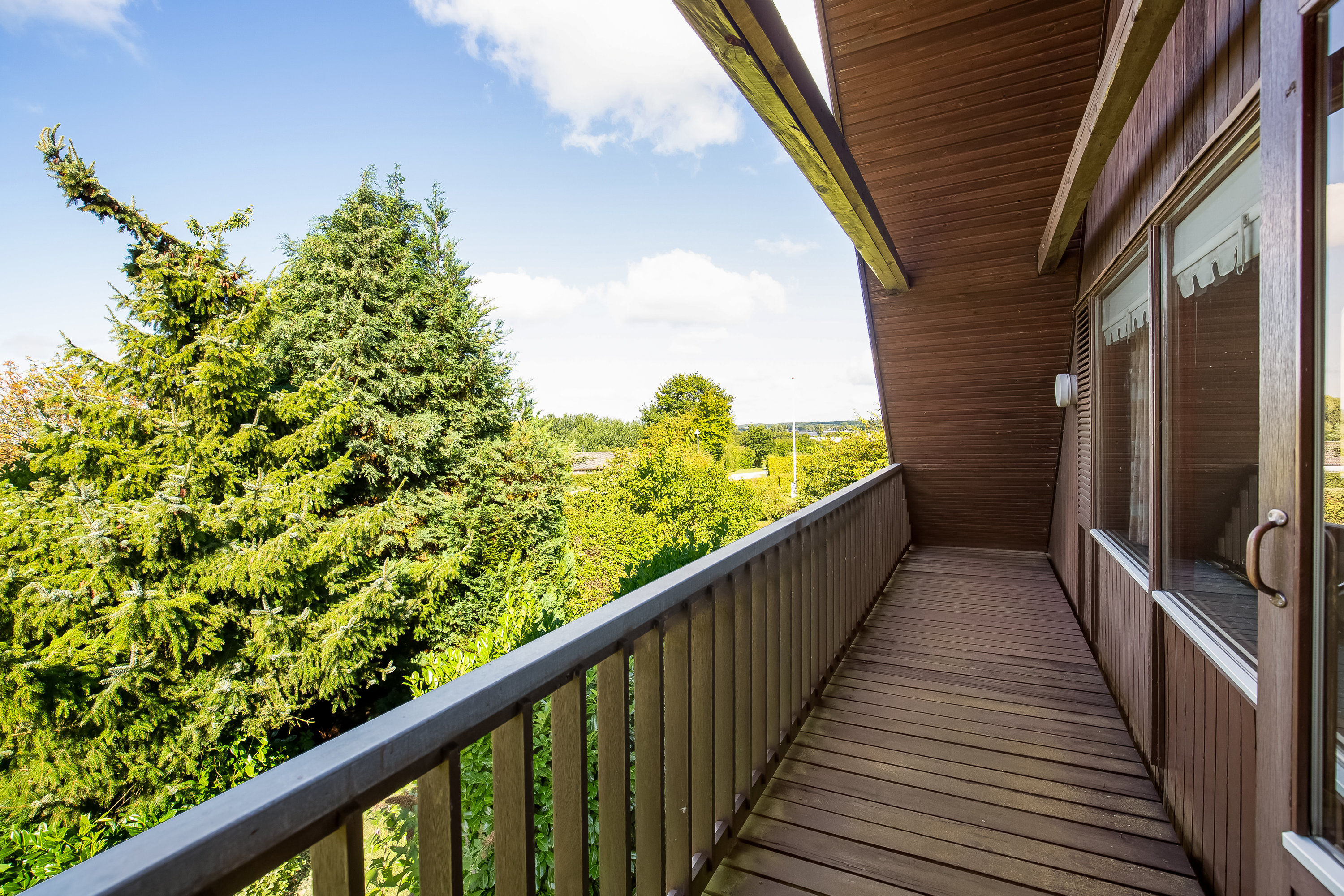 Fremhævet altan billede i fuldskærmstilstand. Billede af Lokesvej 22, 4873 Væggerløse