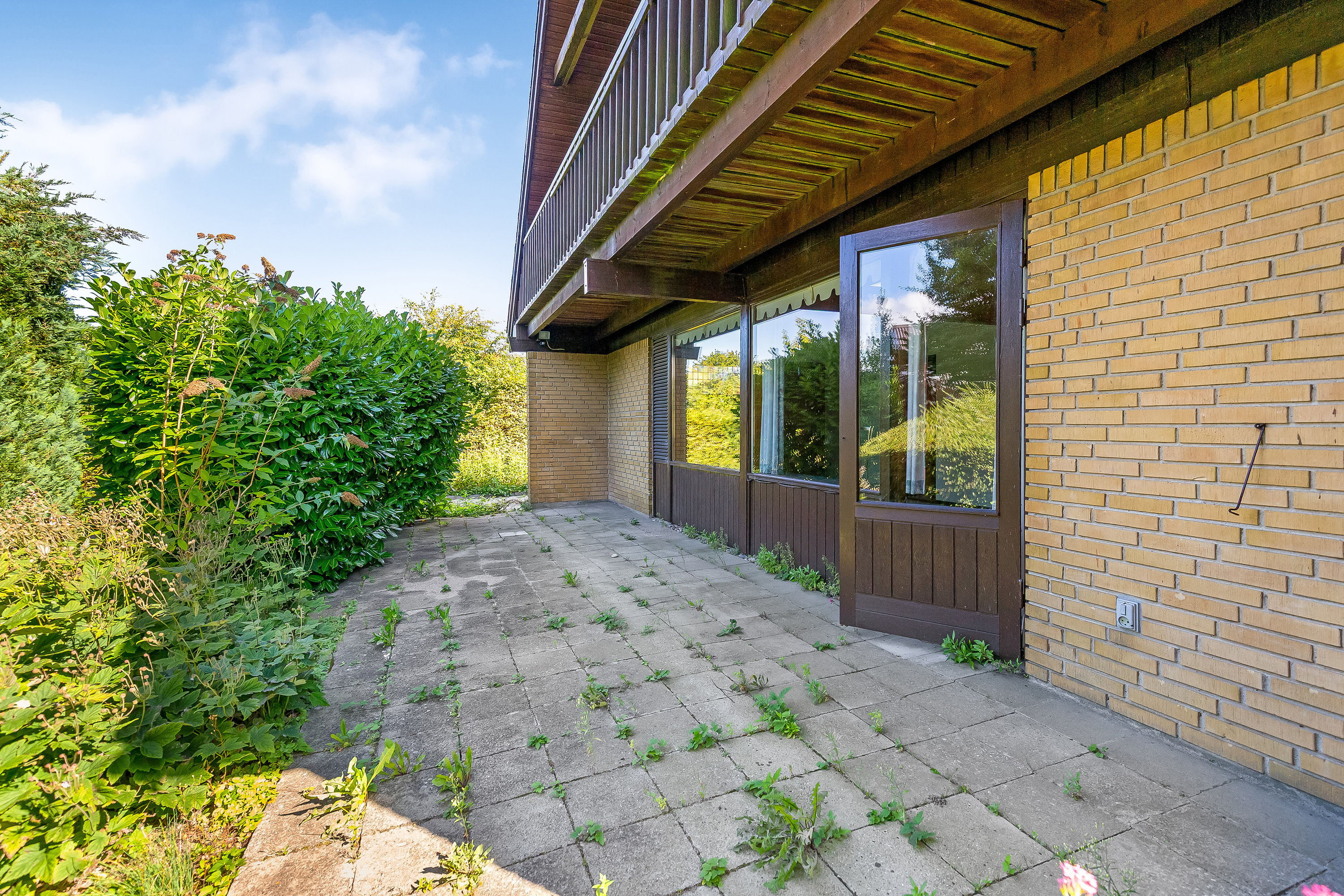 Fremhævet terrasse billede i fuldskærmstilstand. Billede af Lokesvej 22, 4873 Væggerløse