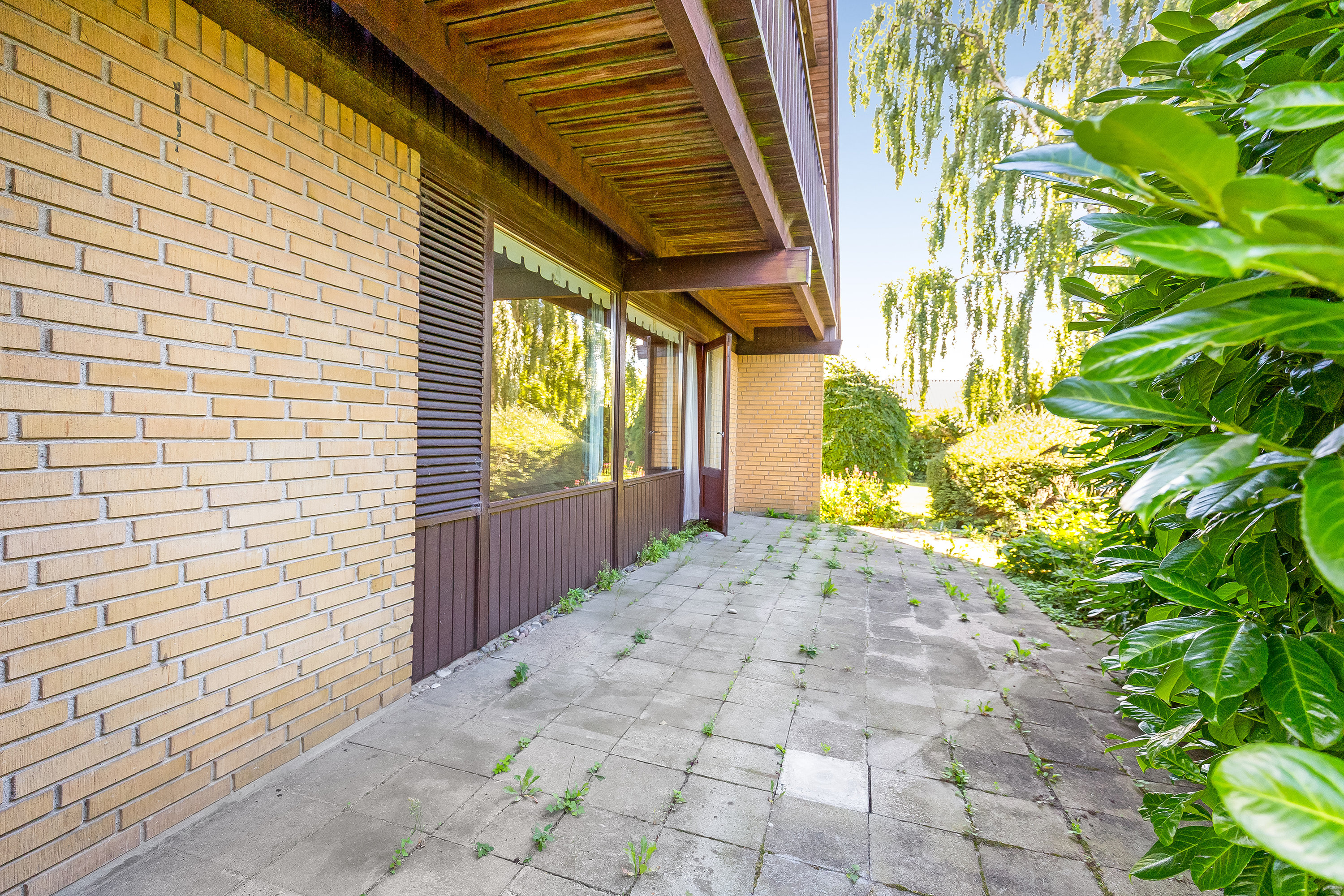 Fremhævet terrasse billede i fuldskærmstilstand. Billede af Lokesvej 22, 4873 Væggerløse