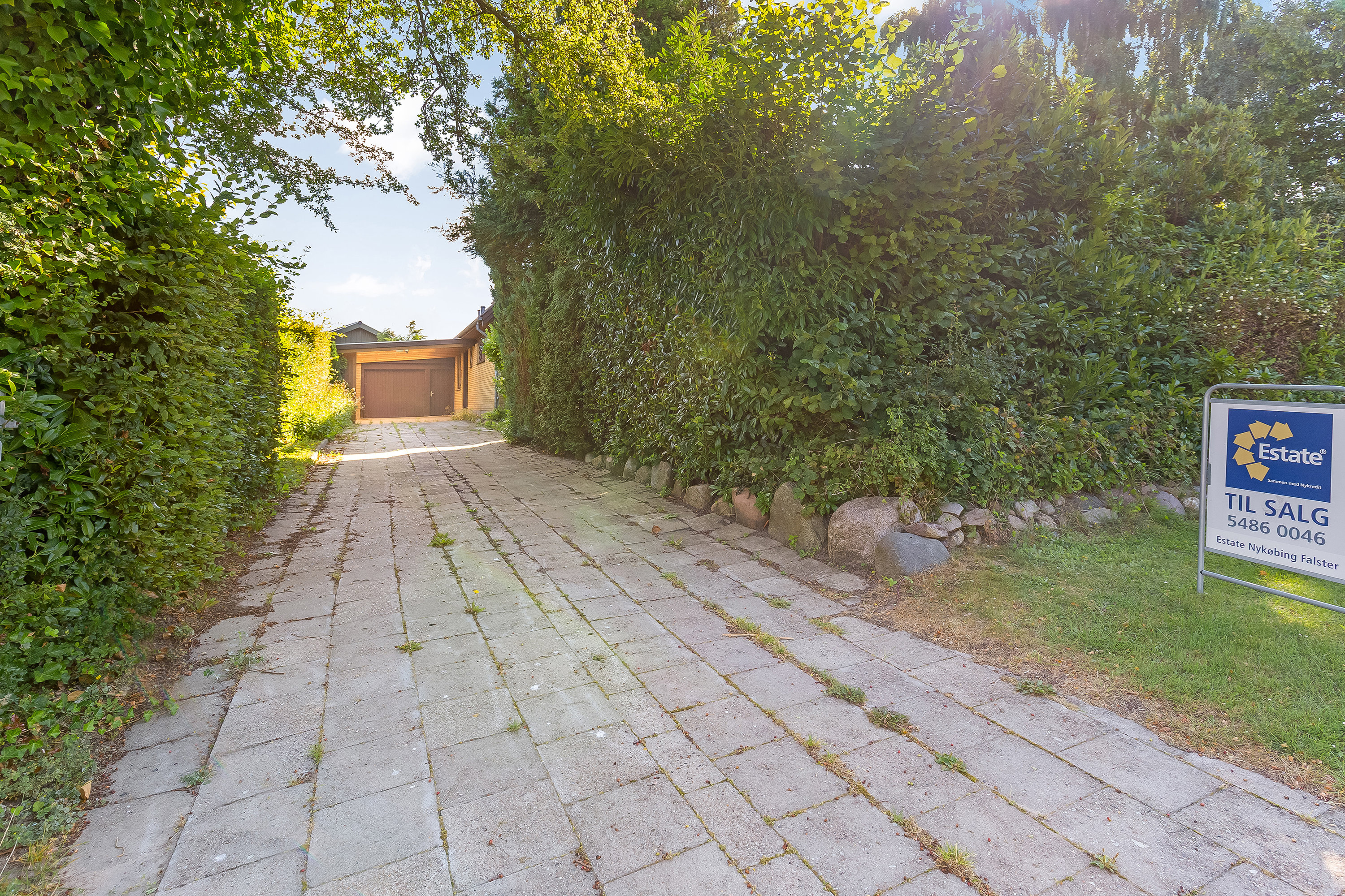 Fremhævet facade billede i fuldskærmstilstand. Billede af Lokesvej 22, 4873 Væggerløse