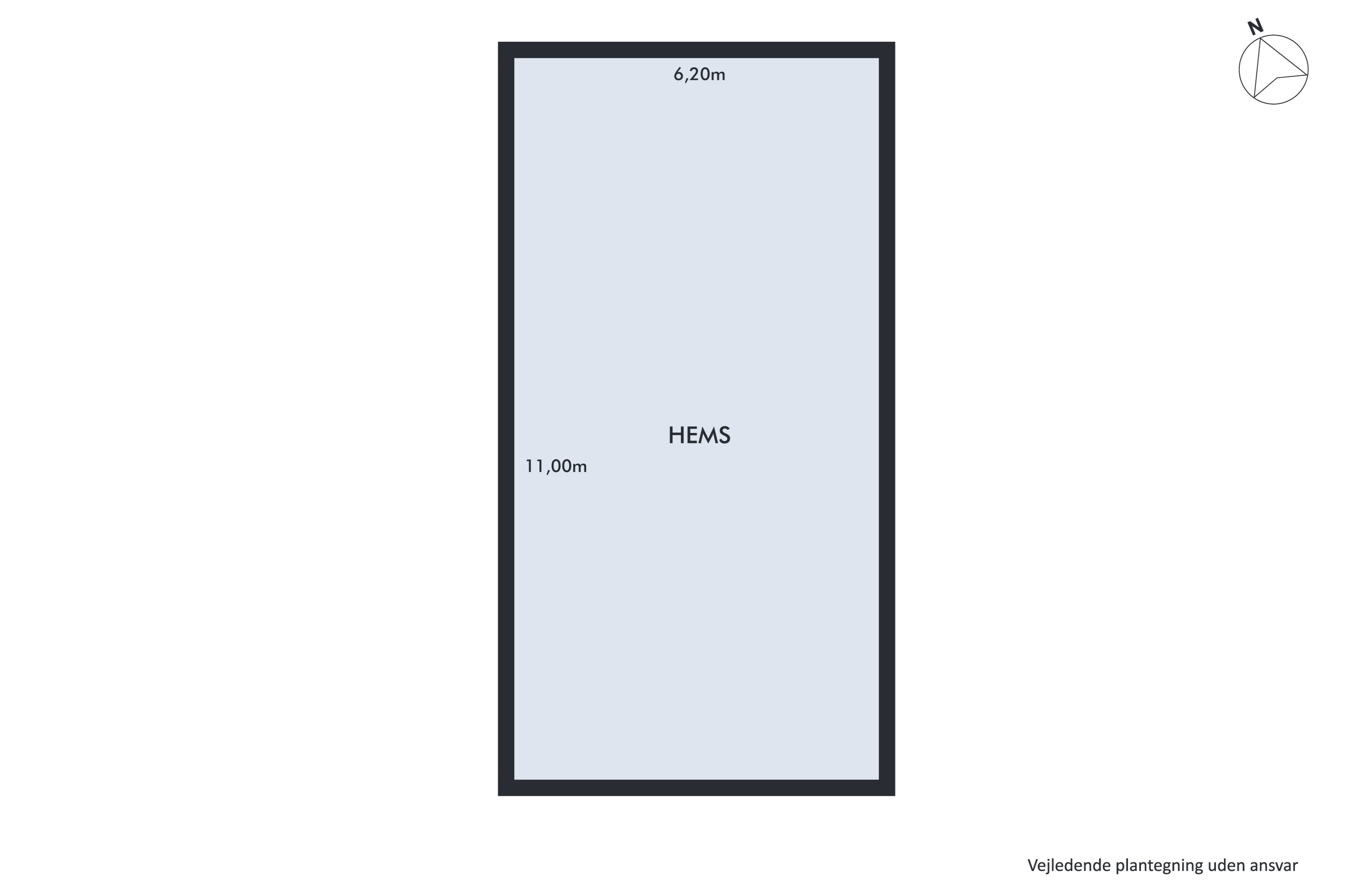 Plantegninger billede af Hyllerødvej 4A, 8783 Hornsyld