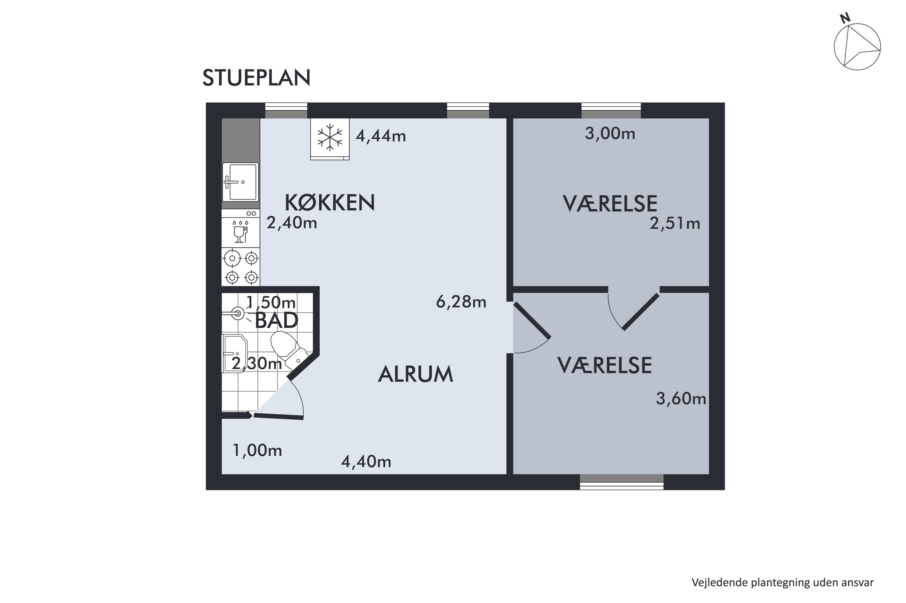 Plantegninger billede af Hyllerødvej 4A, 8783 Hornsyld