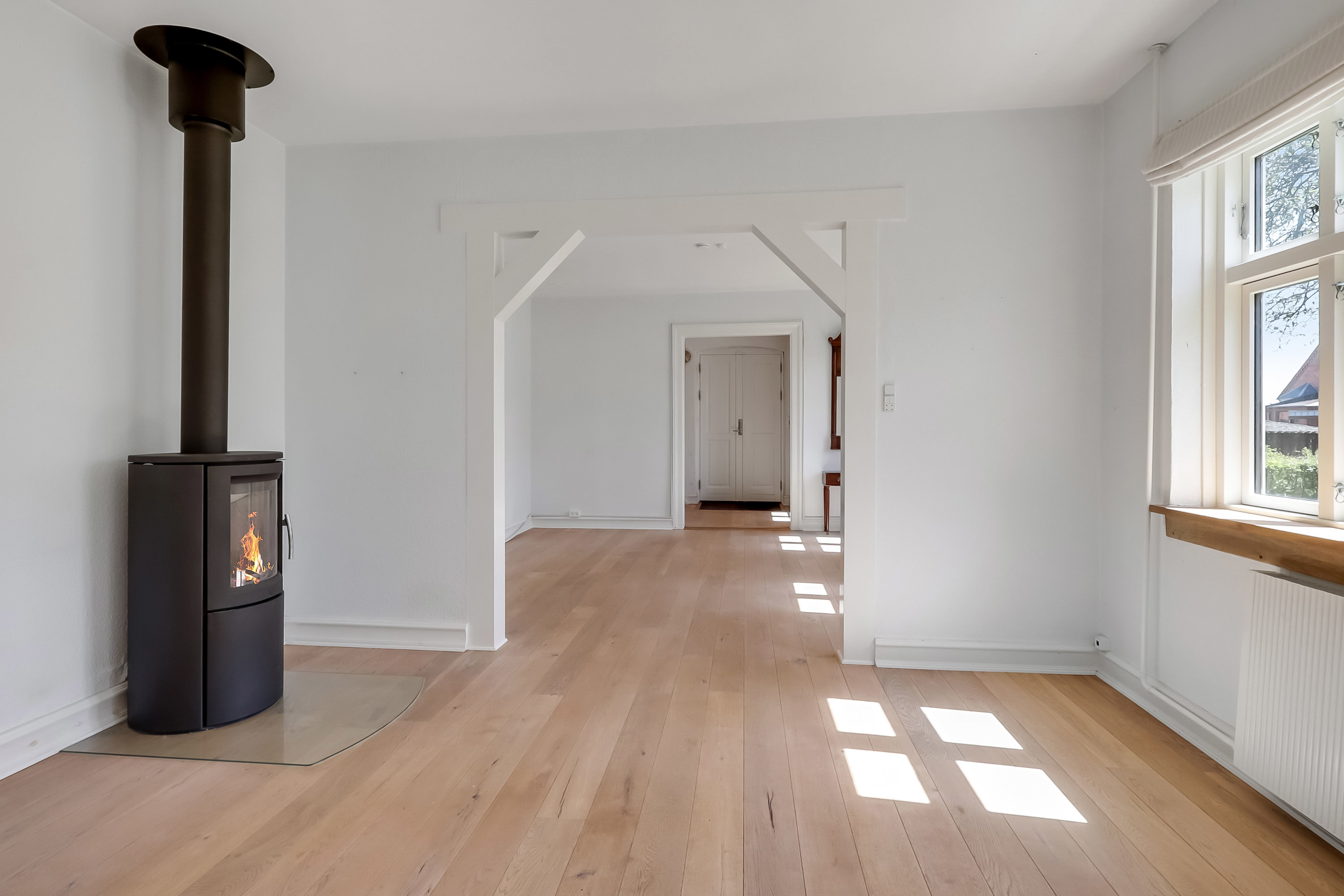 Fremhævet stue billede i fuldskærmstilstand. Billede af Åbyvej 8, Hundstrup, 5762 Vester Skerninge