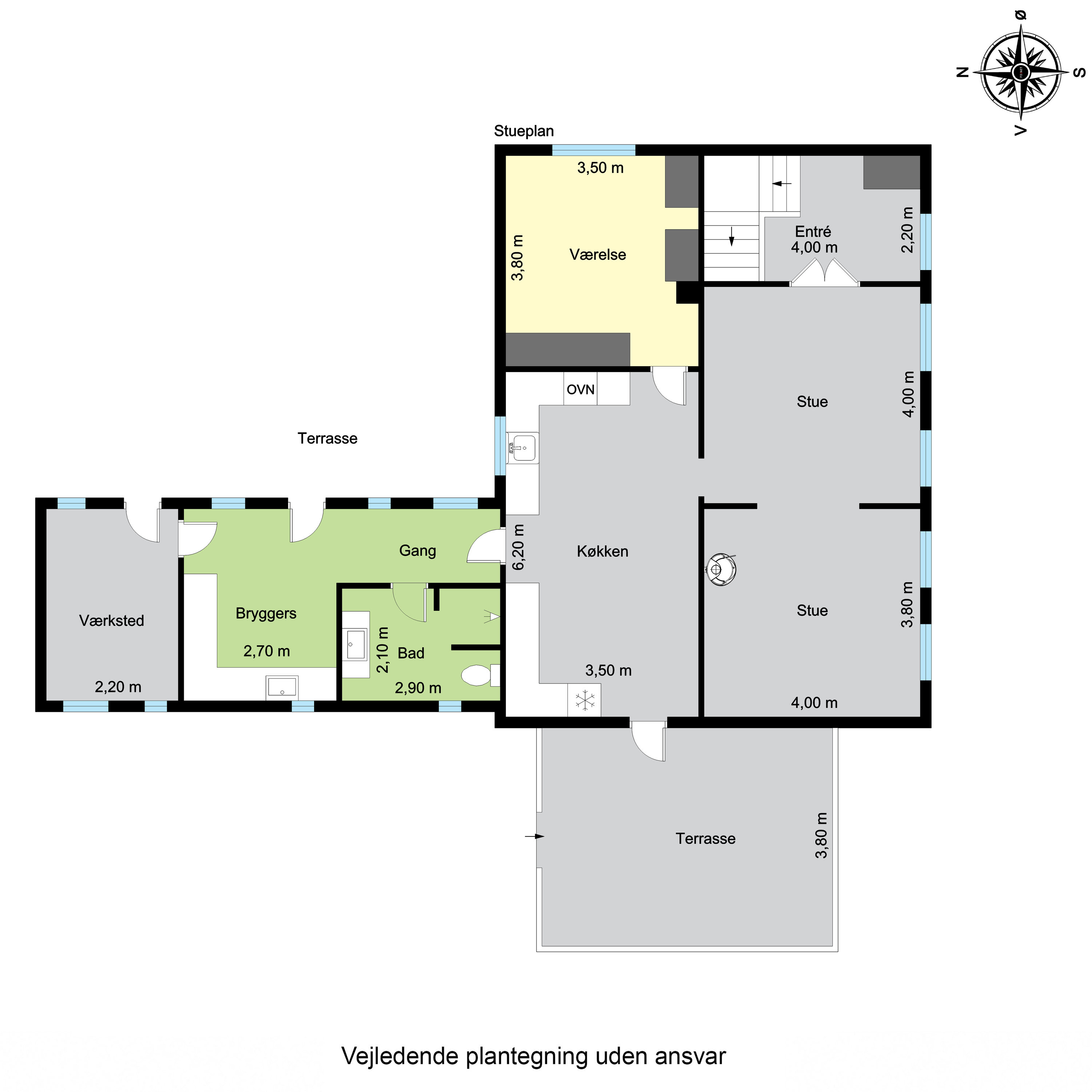 Plantegninger billede af Åbyvej 8, Hundstrup, 5762 Vester Skerninge