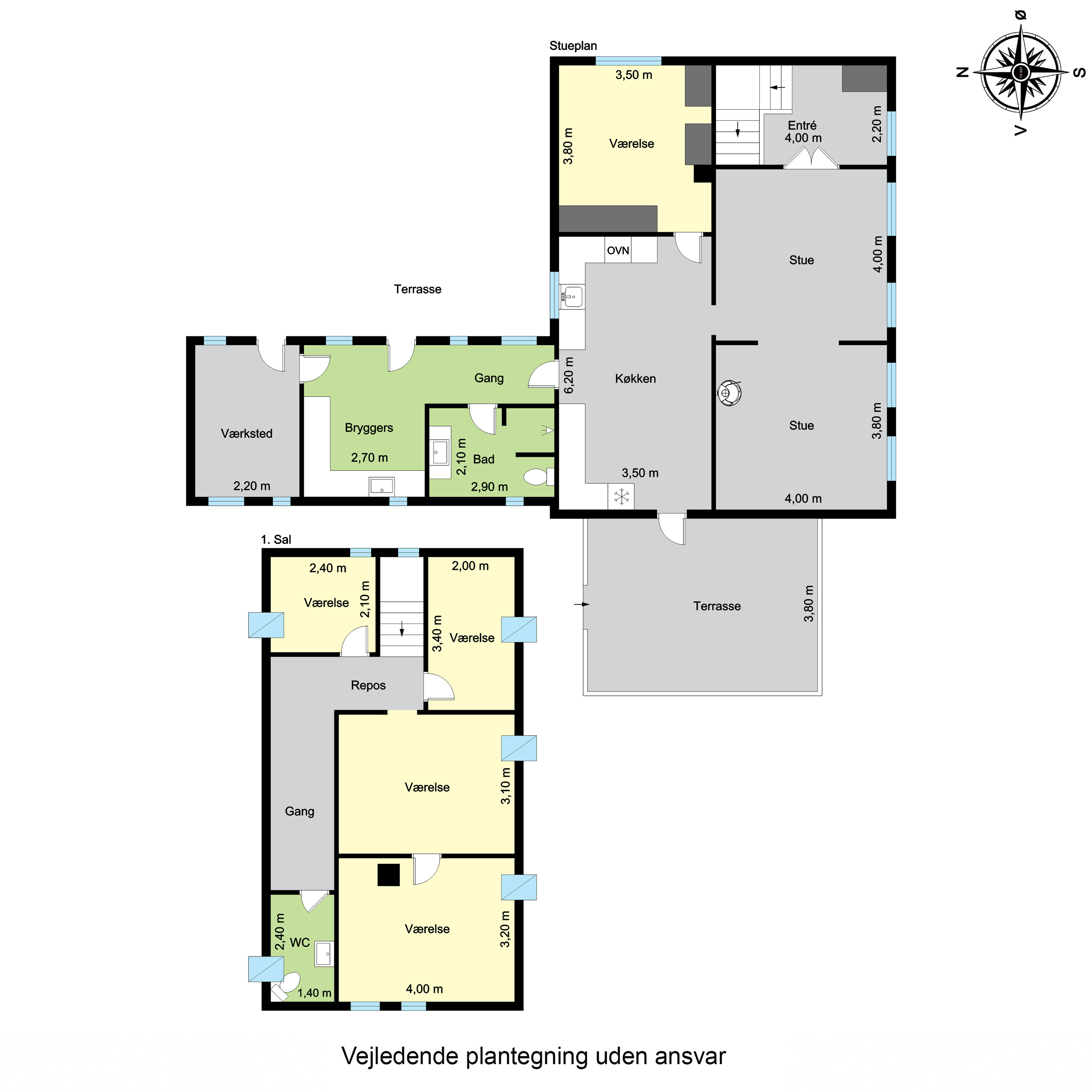 Plantegninger billede af Åbyvej 8, Hundstrup, 5762 Vester Skerninge