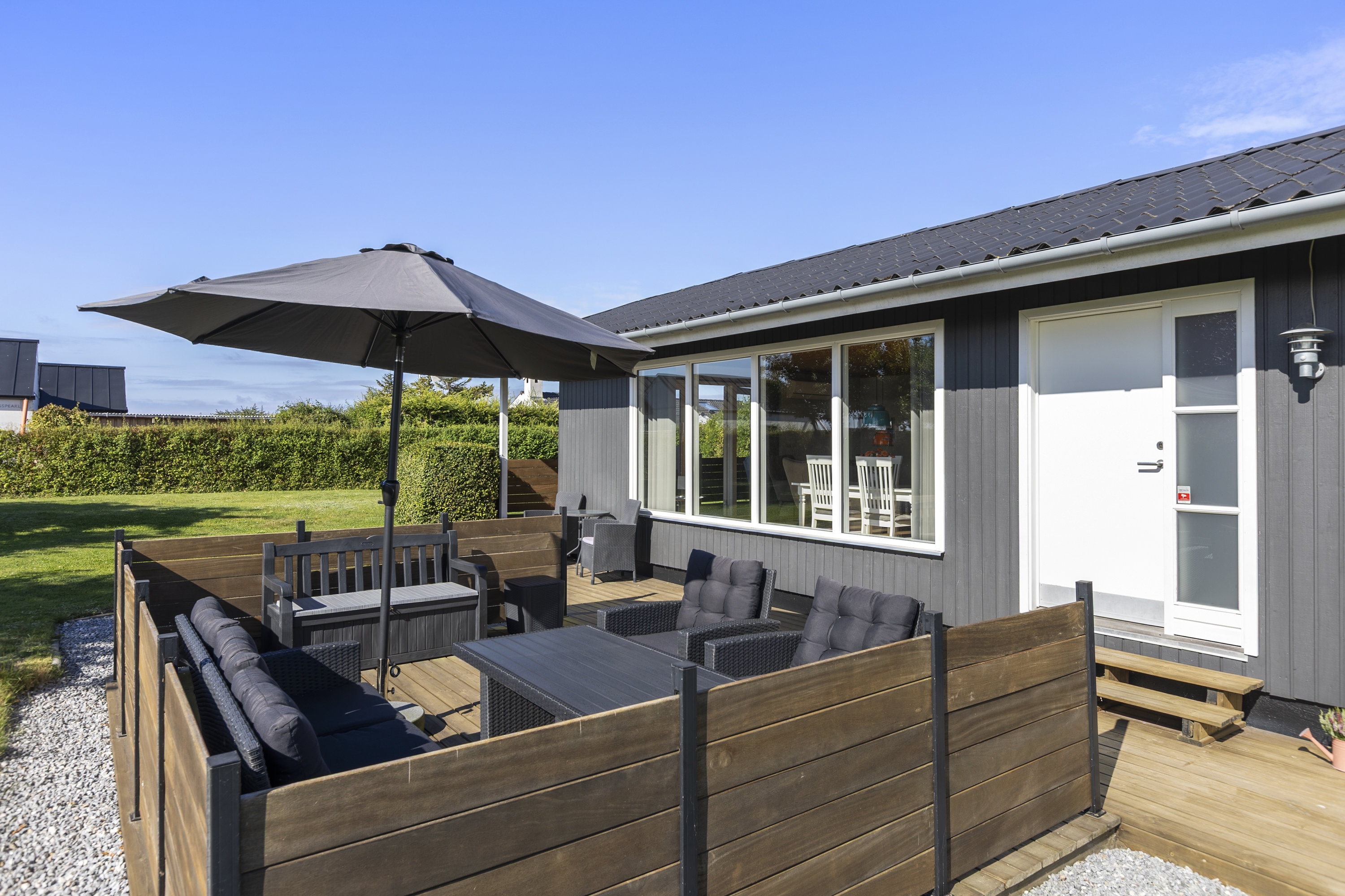 Miniaturebillede 1: terrasse. Billede af Valhallavej 11, Drøsselbjerg, 4200 Slagelse