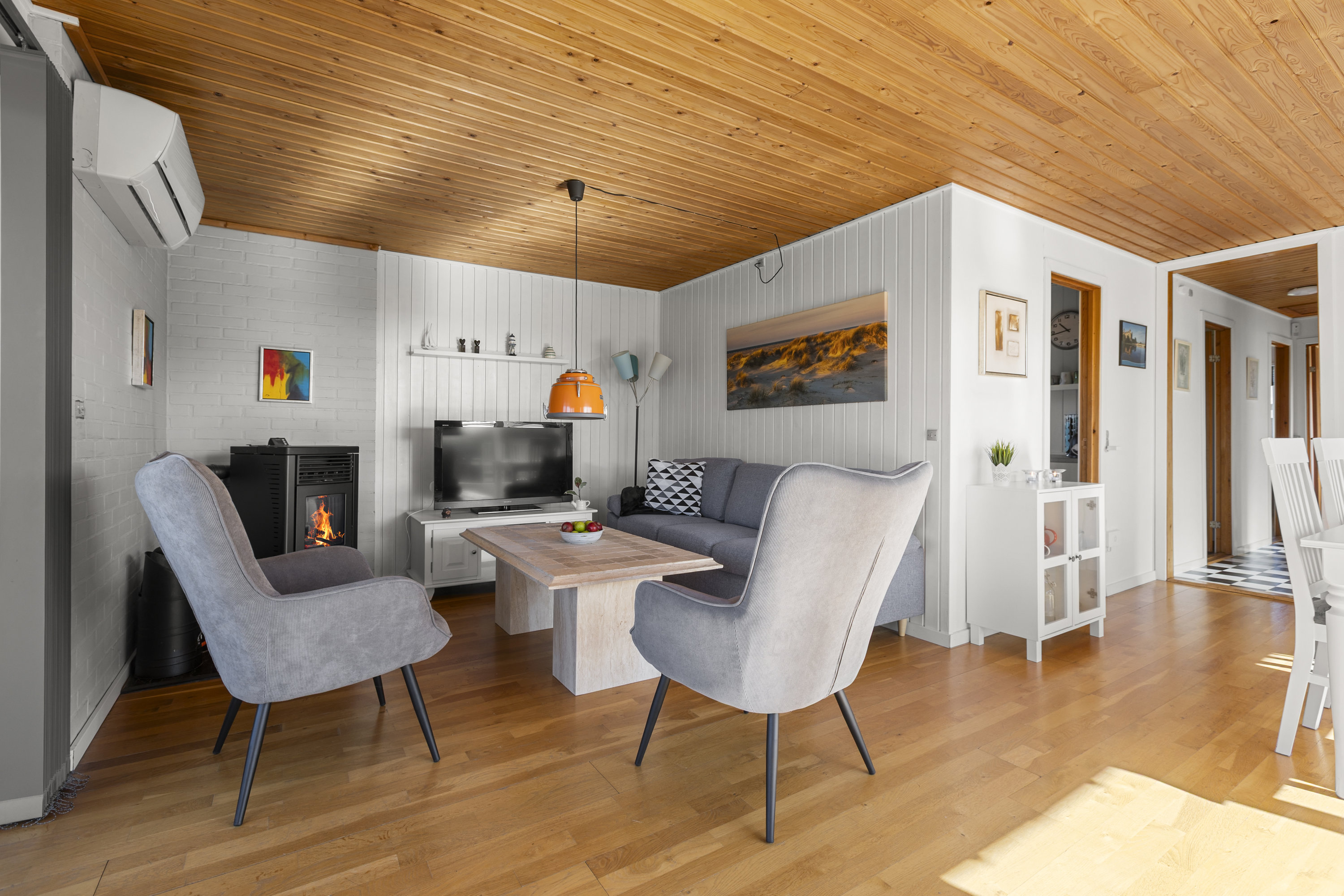 Fremhævet stue billede i fuldskærmstilstand. Billede af Valhallavej 11, Drøsselbjerg, 4200 Slagelse