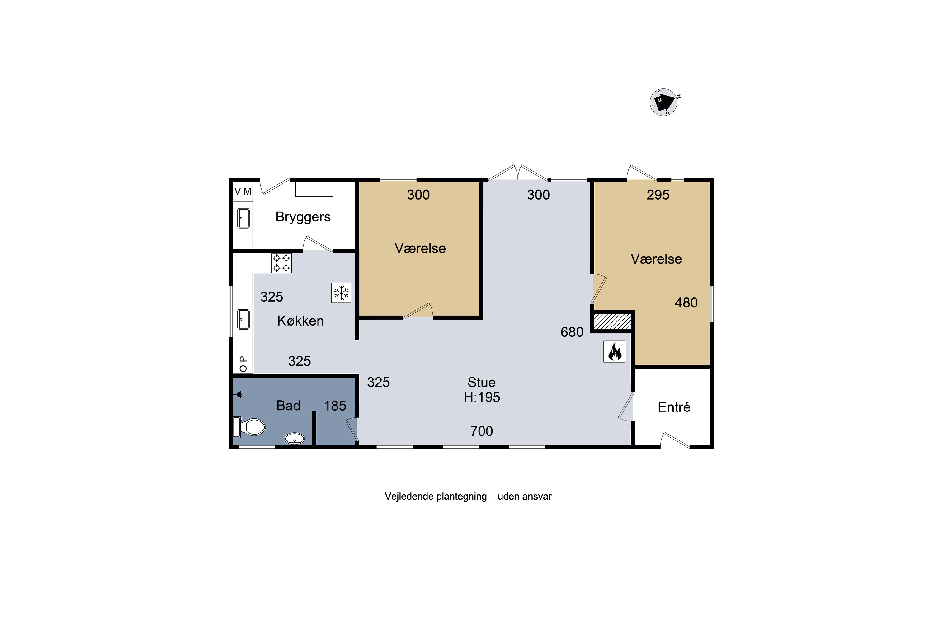 Plantegninger billede af Kildegårdsvej 3, 4200 Slagelse