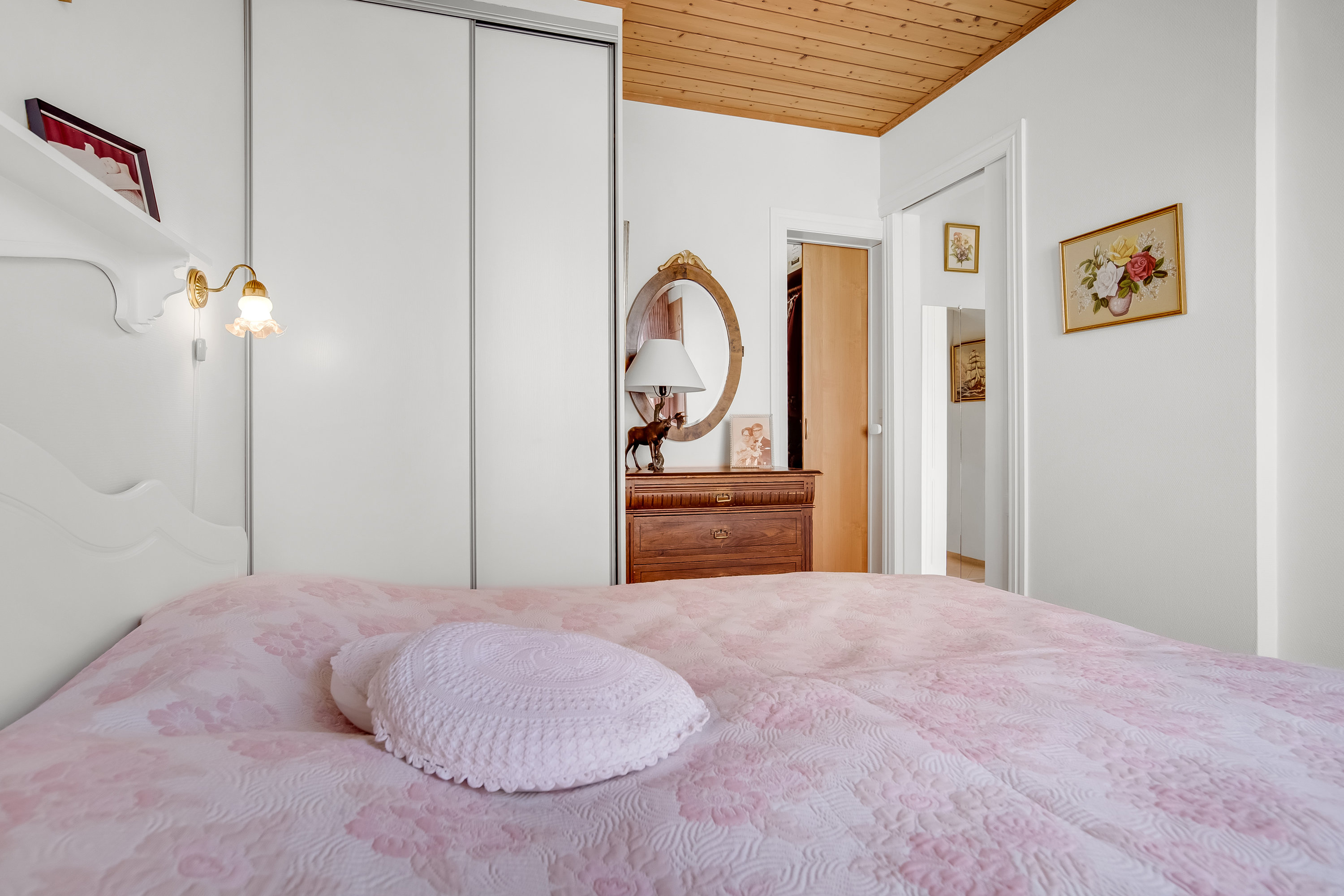 Fremhævet soveværelse billede i fuldskærmstilstand. Billede af Kapelvej 1, 7830 Vinderup