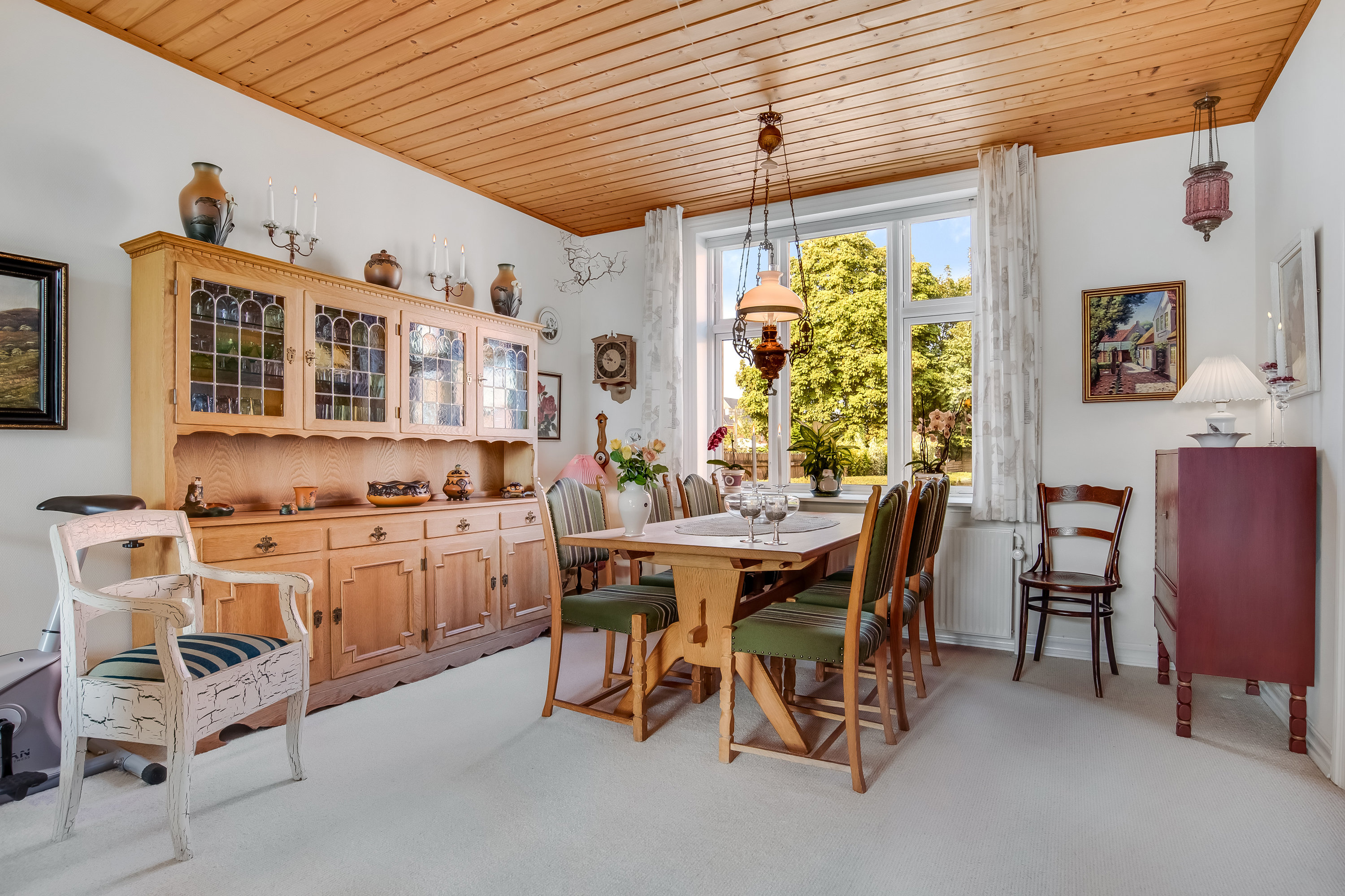 Fremhævet stue billede i fuldskærmstilstand. Billede af Kapelvej 1, 7830 Vinderup