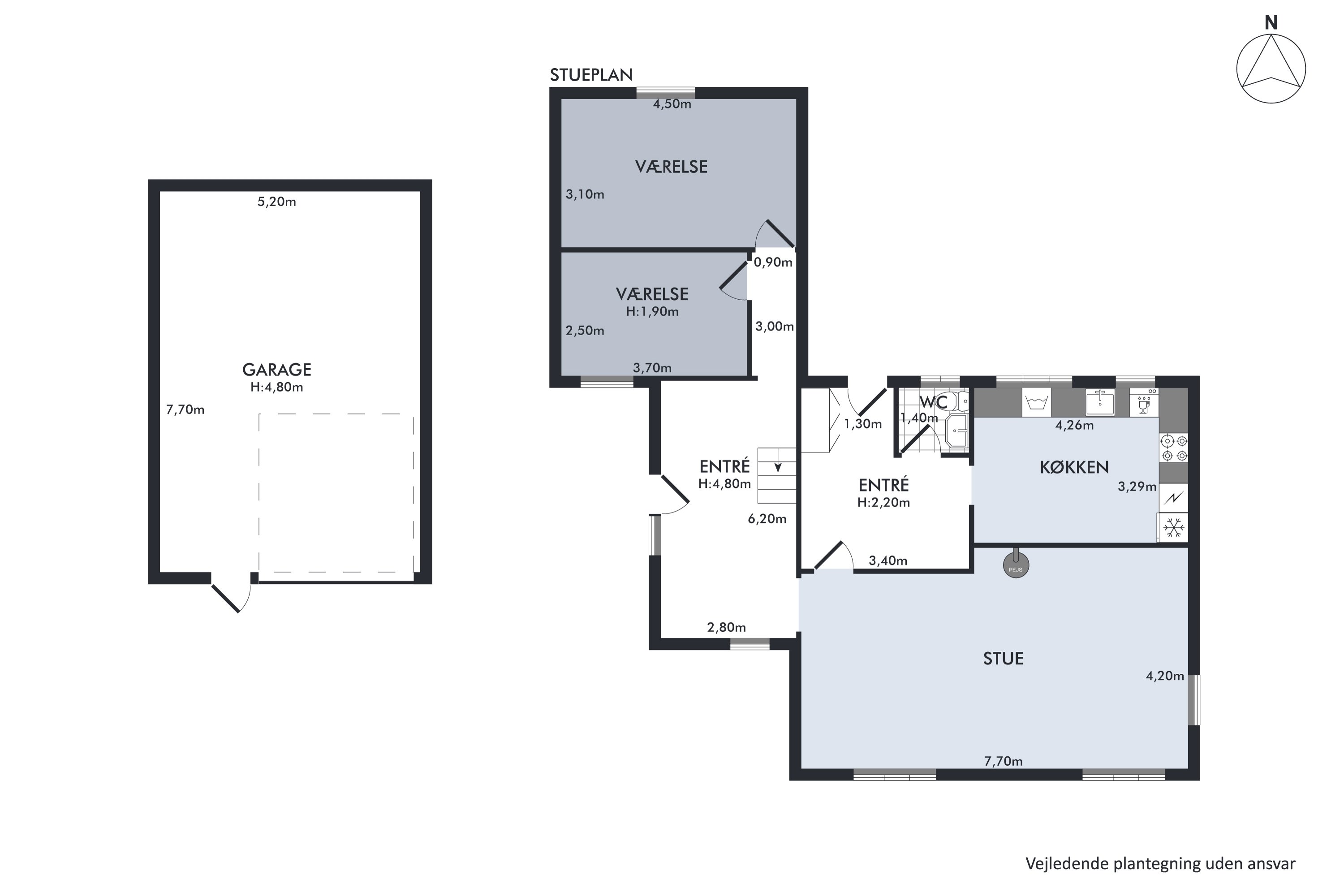 Plantegninger billede af Ternevej 2, Østerby Havn, 9940 Læsø