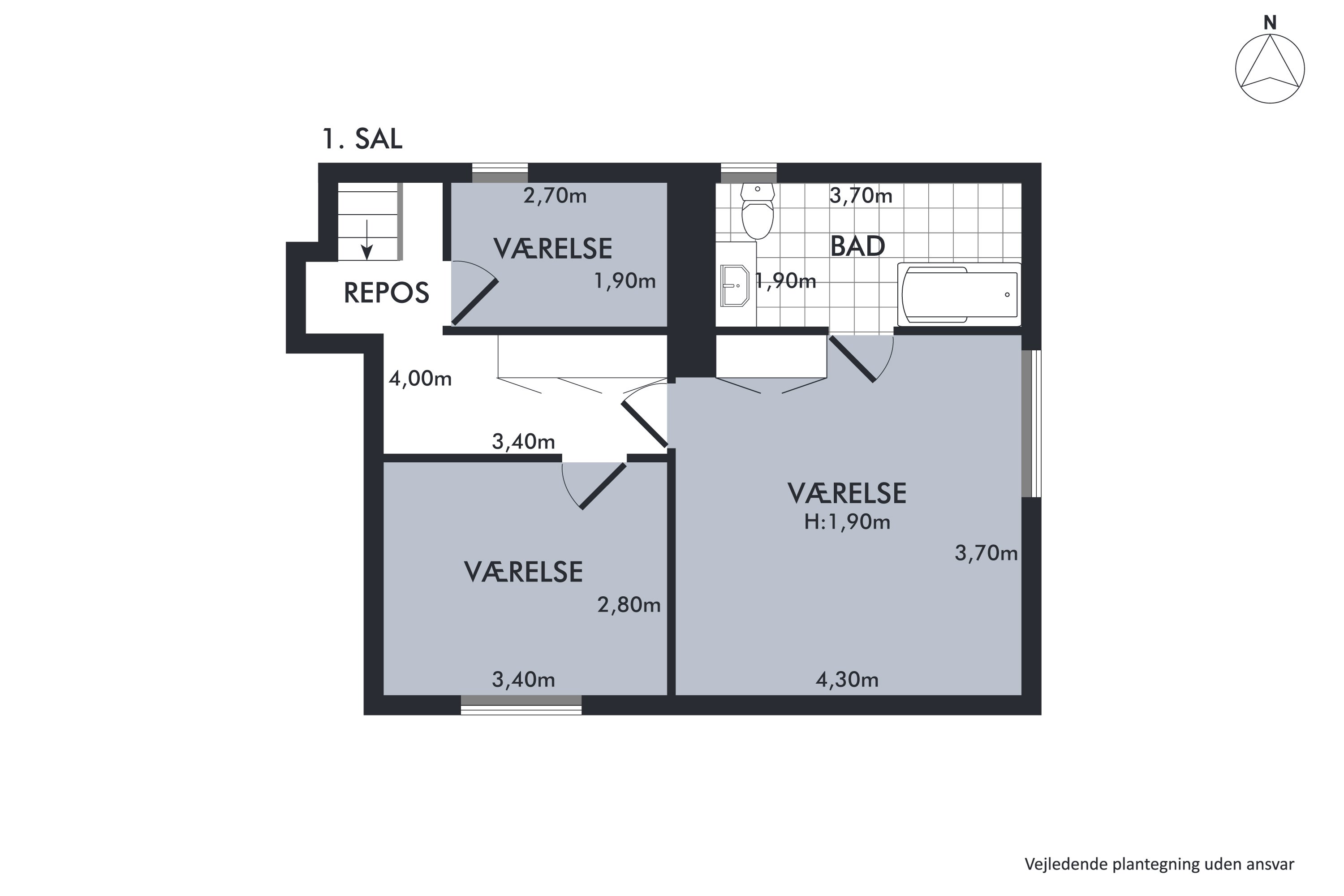 Plantegninger billede af Ternevej 2, Østerby Havn, 9940 Læsø