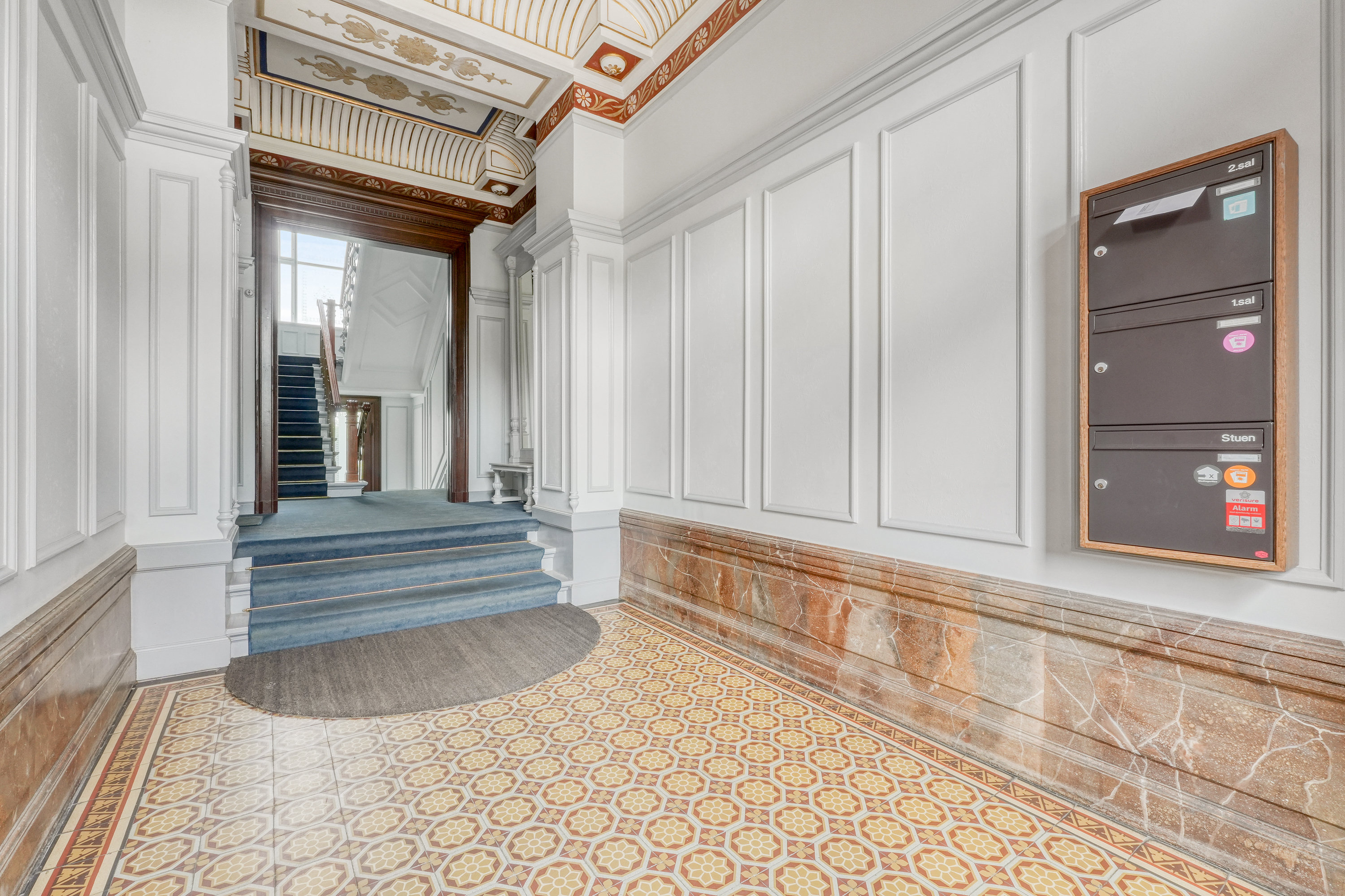 Fremhævet andet billede i fuldskærmstilstand. Billede af Amicisvej 21, 1., 1852 Frederiksberg C