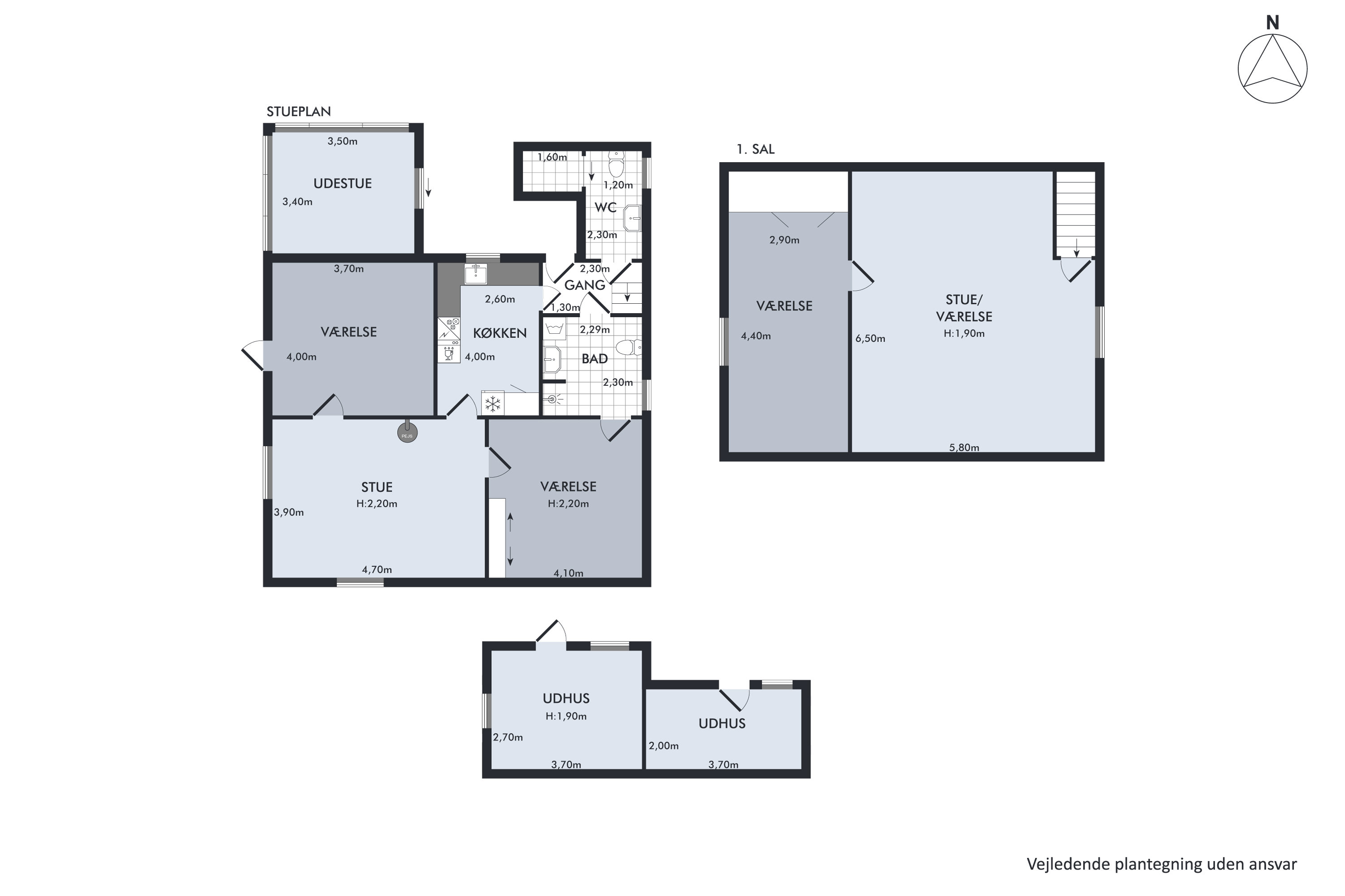 Plantegninger billede af Strandvejen 4, Vesterø Havn, 9940 Læsø