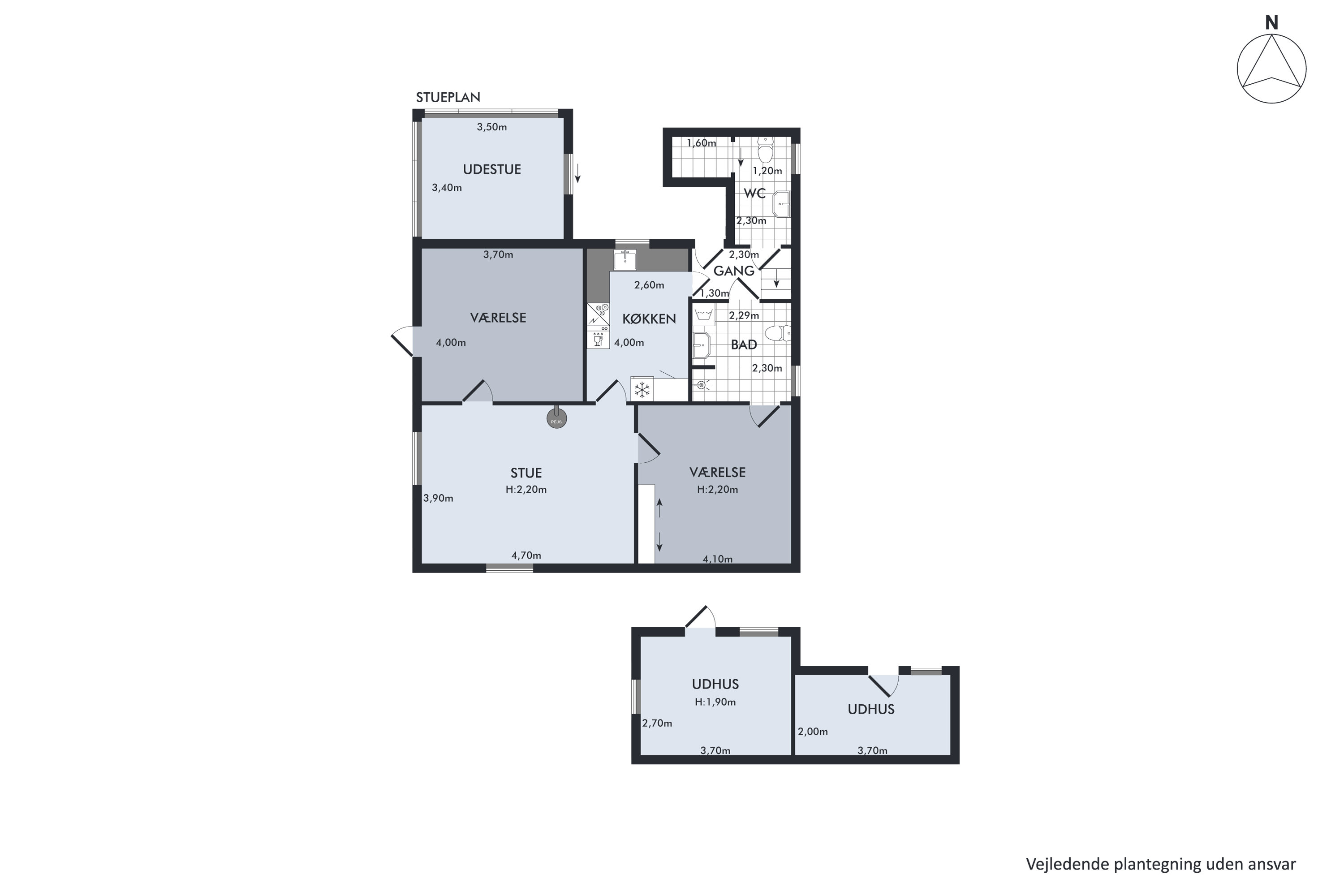 Plantegninger billede af Strandvejen 4, Vesterø Havn, 9940 Læsø