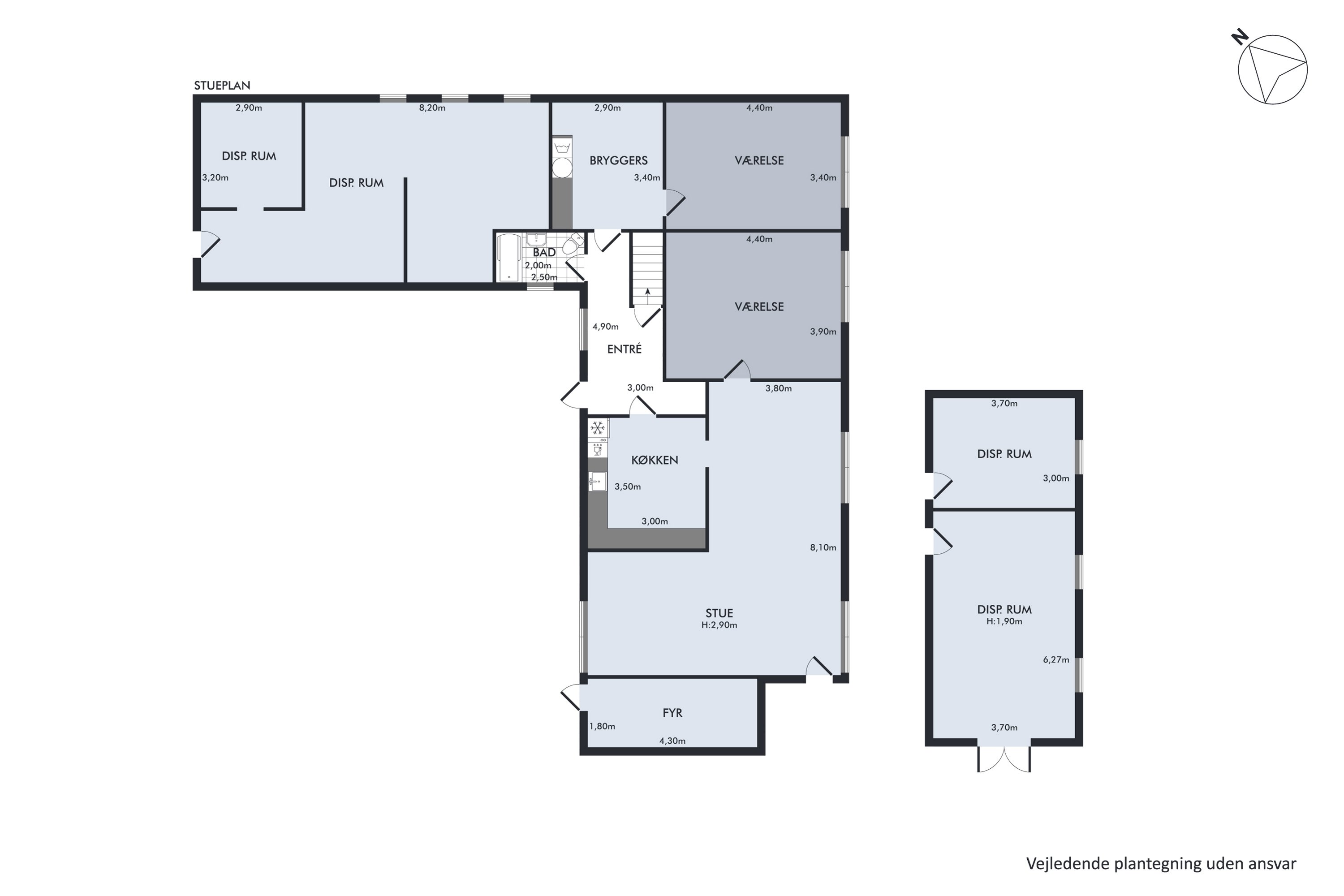 Plantegninger billede af Vesterø Havnegade 80, Vesterø Havn, 9940 Læsø