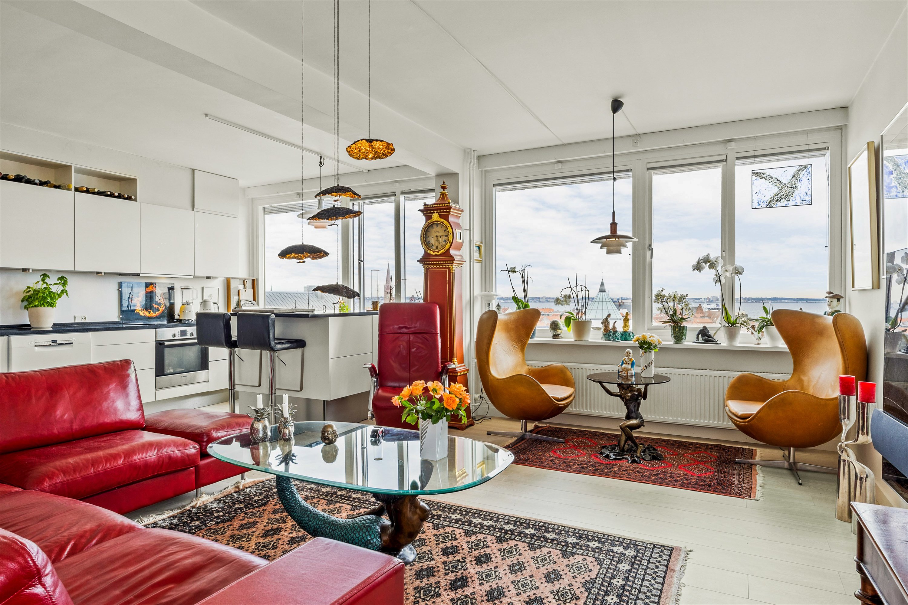 Fremhævet stue billede i fuldskærmstilstand. Billede af Murergade 7, 4. mf., 3000 Helsingør