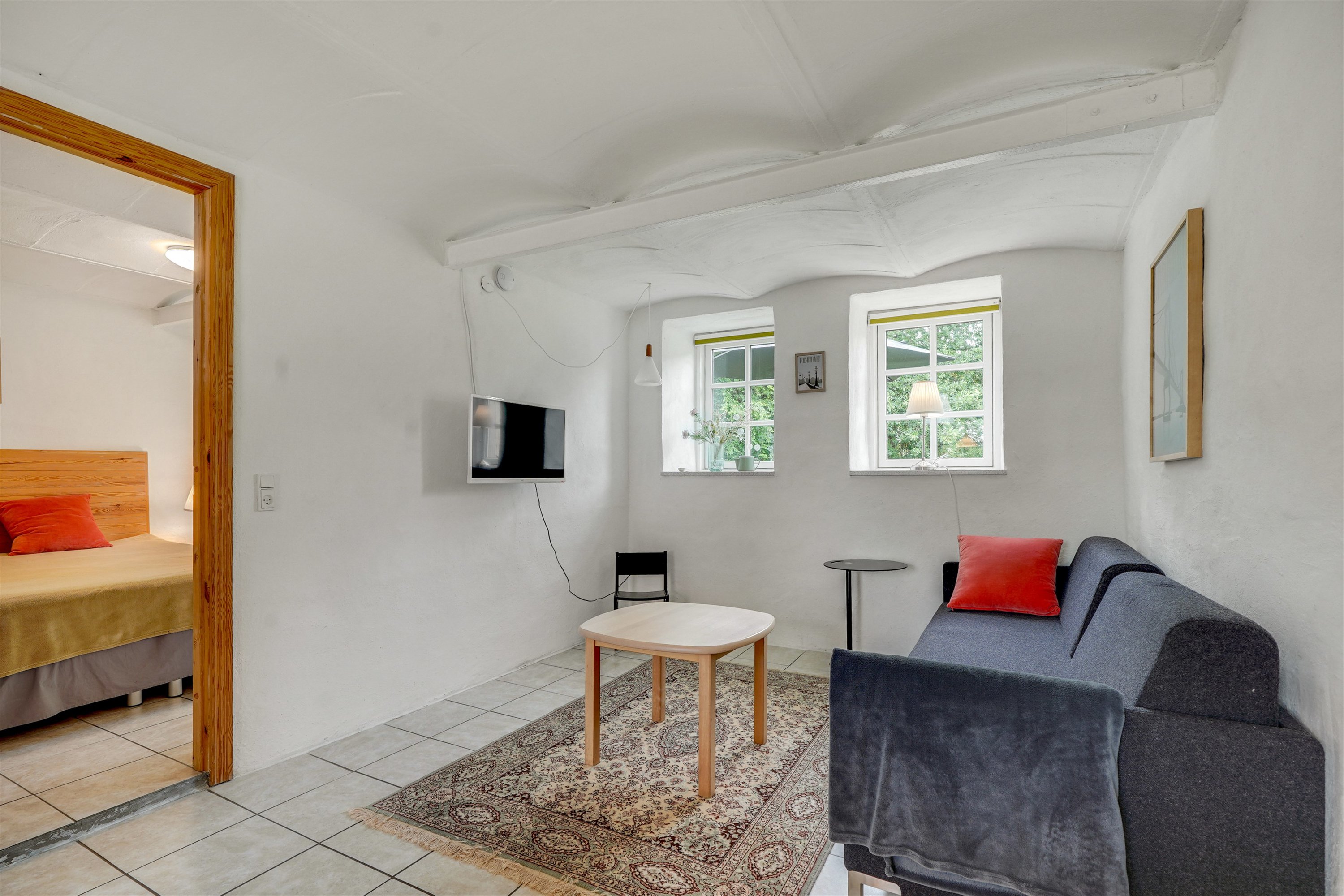 Fremhævet stue billede i fuldskærmstilstand. Billede af Almstokvej 20, 6623 Vorbasse