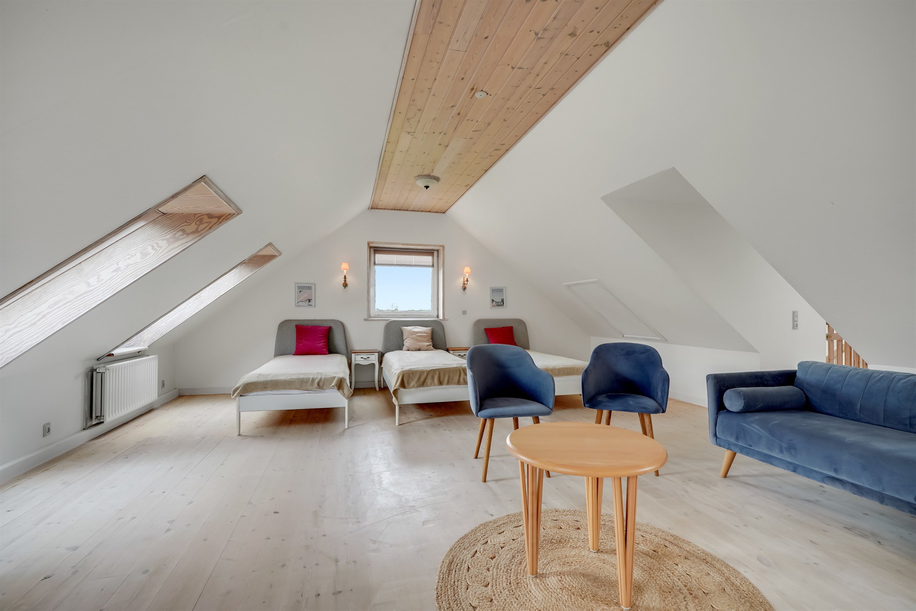 Fremhævet stue billede i fuldskærmstilstand. Billede af Almstokvej 20, 6623 Vorbasse