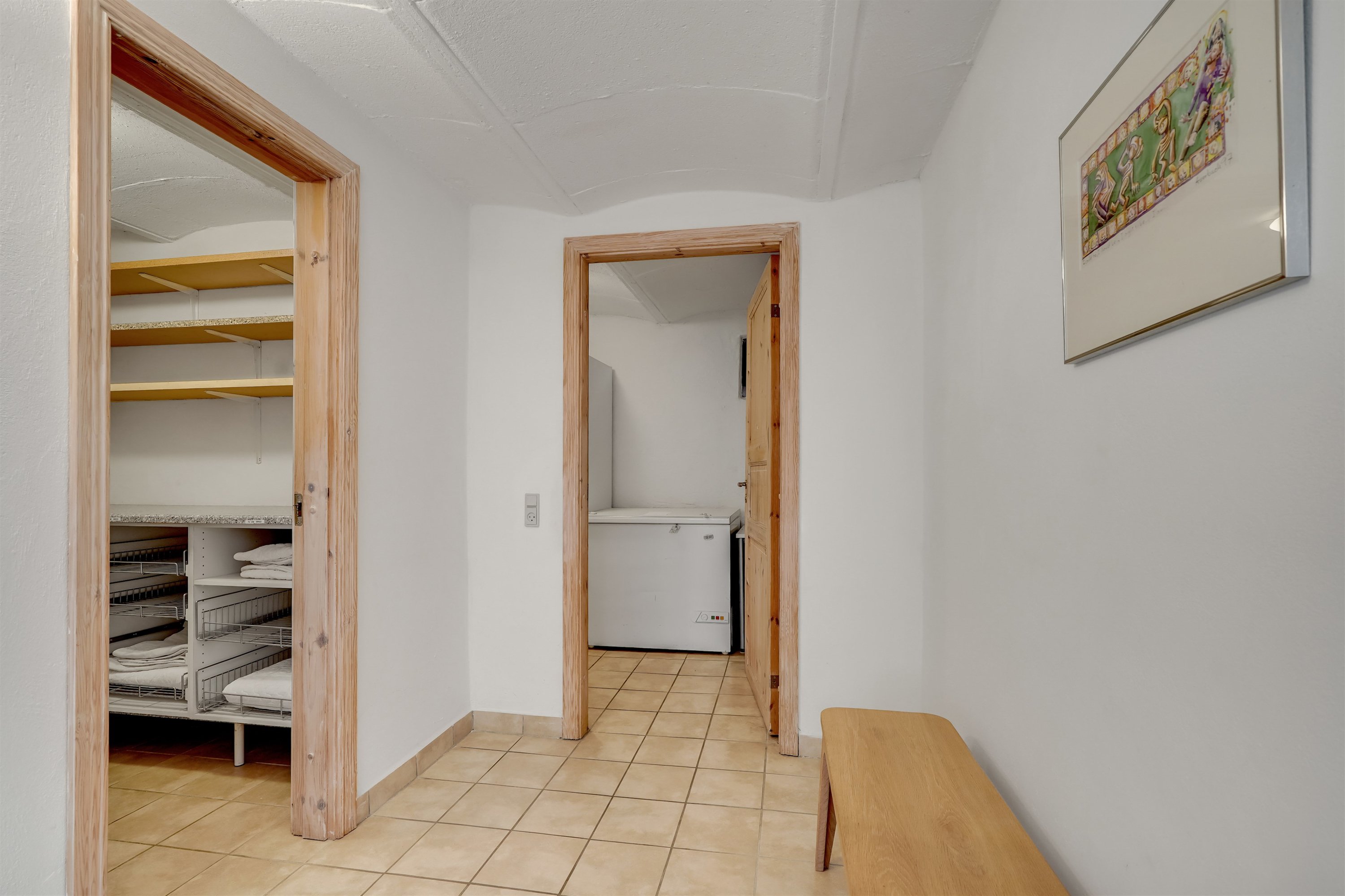 Fremhævet gang billede i fuldskærmstilstand. Billede af Almstokvej 20, 6623 Vorbasse