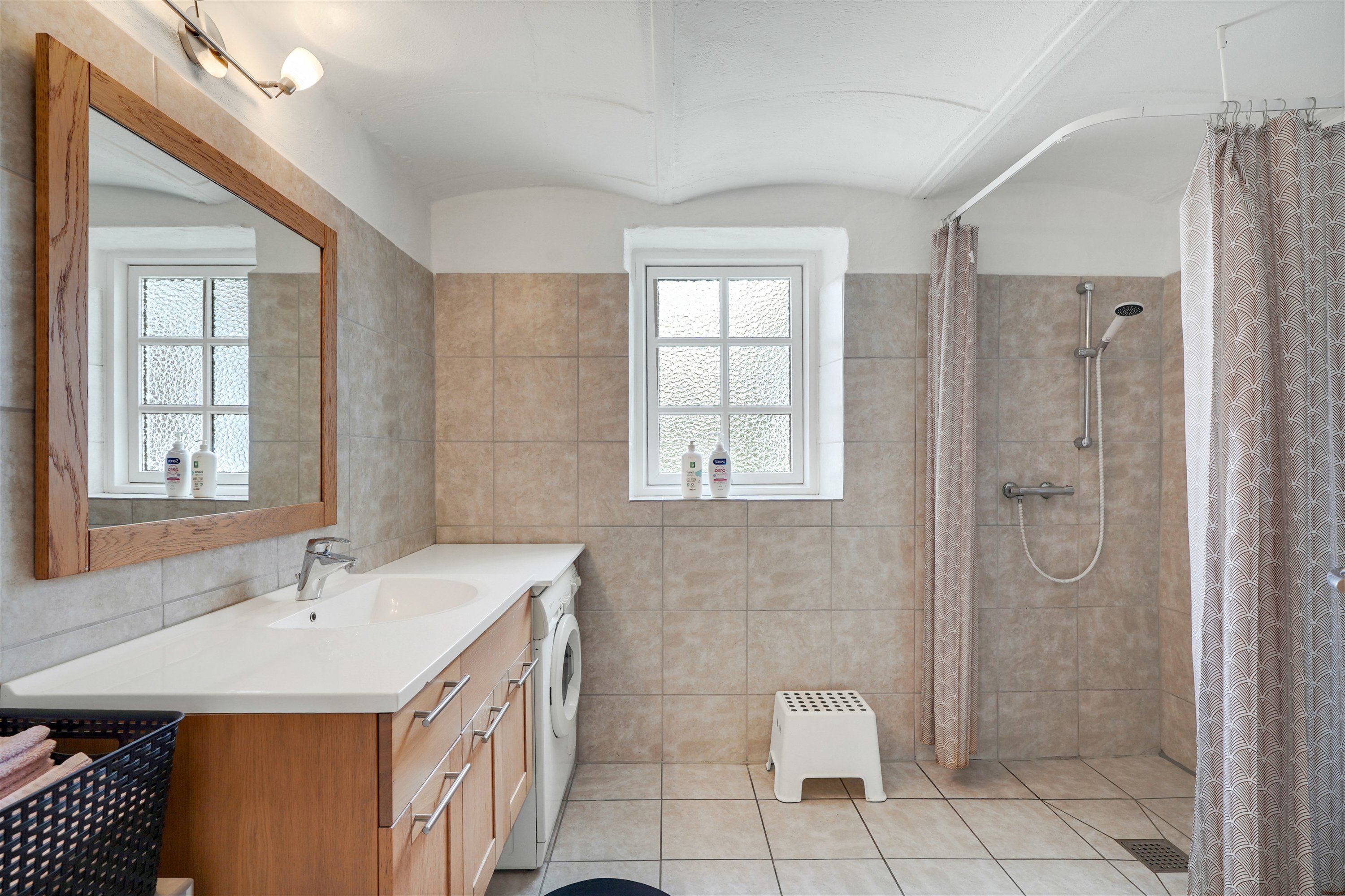 Fremhævet badeværelse billede i fuldskærmstilstand. Billede af Almstokvej 20, 6623 Vorbasse