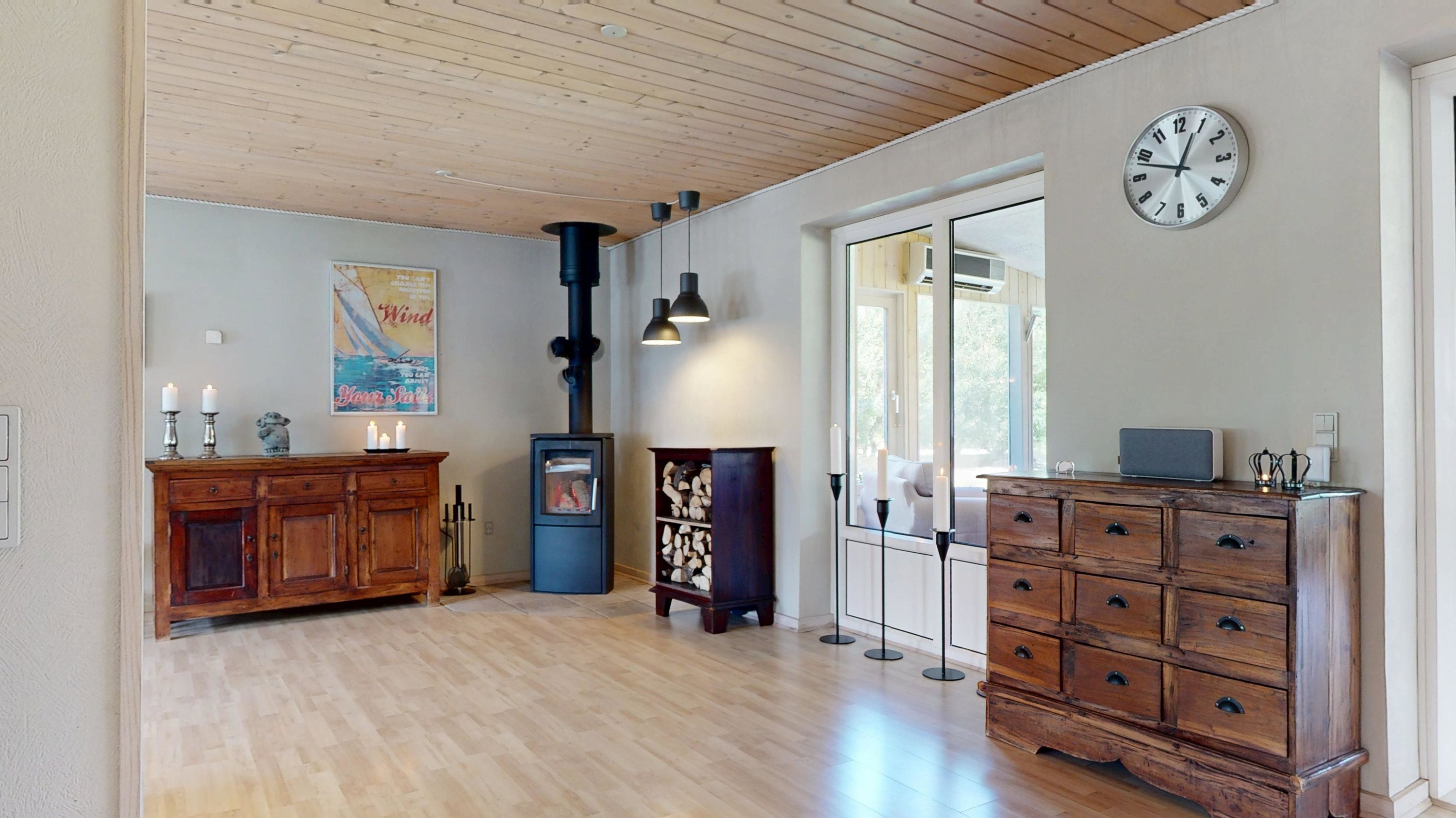 Fremhævet stue billede i fuldskærmstilstand. Billede af Bygumvej 59, Bygum, 9620 Aalestrup