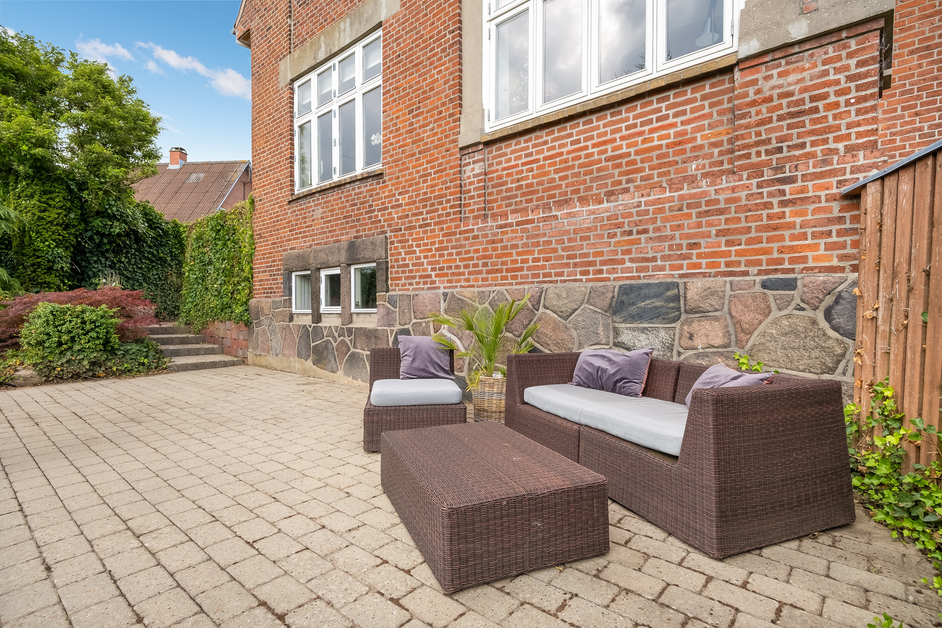 Fremhævet terrasse billede i fuldskærmstilstand. Billede af Bertel Bruuns Vej 3, 7000 Fredericia