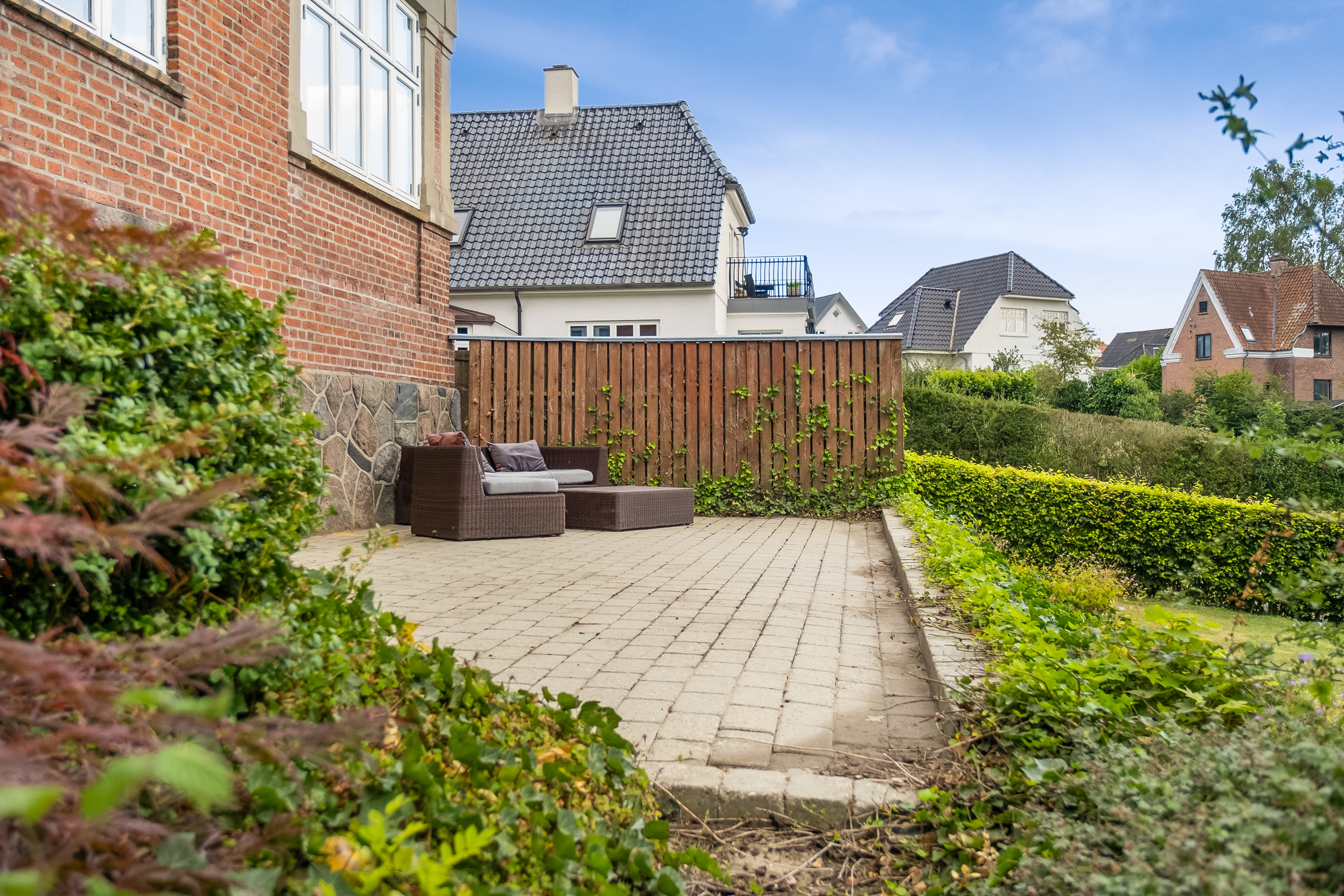 Fremhævet terrasse billede i fuldskærmstilstand. Billede af Bertel Bruuns Vej 3, 7000 Fredericia