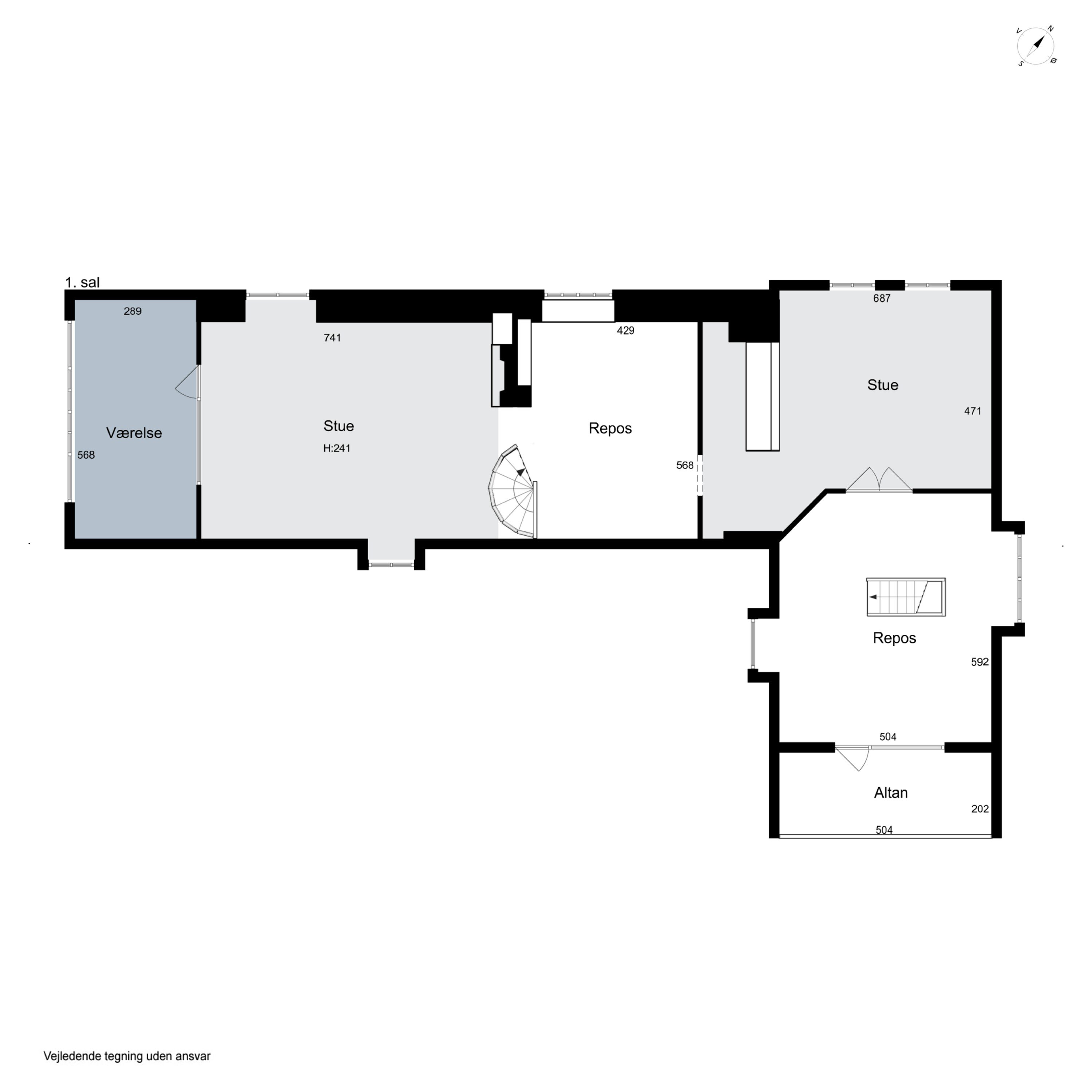 Plantegninger billede af Egtvedvej 116, Bølling, 6040 Egtved