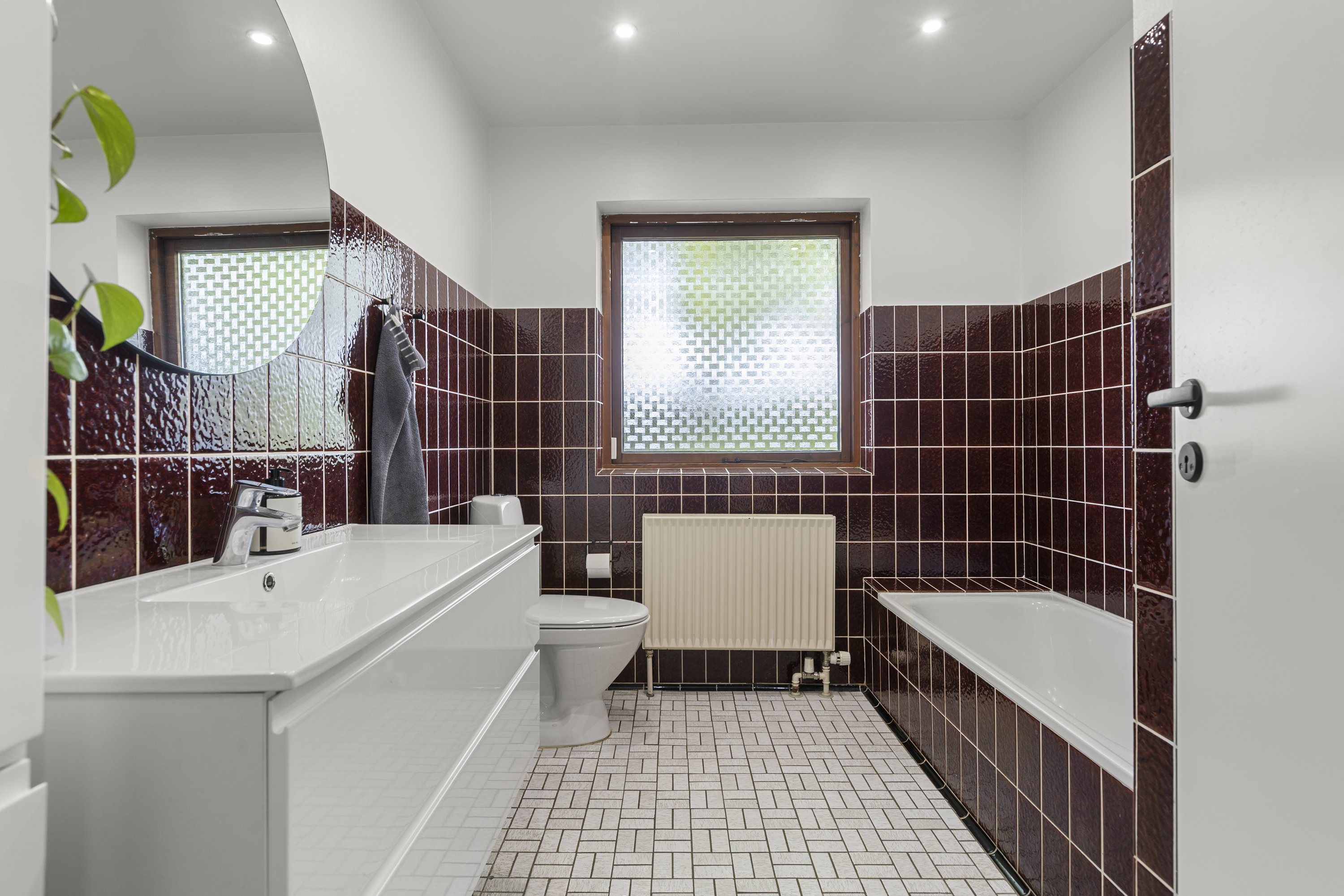 Fremhævet badeværelse billede i fuldskærmstilstand. Billede af Elmevej 24, 4171 Glumsø