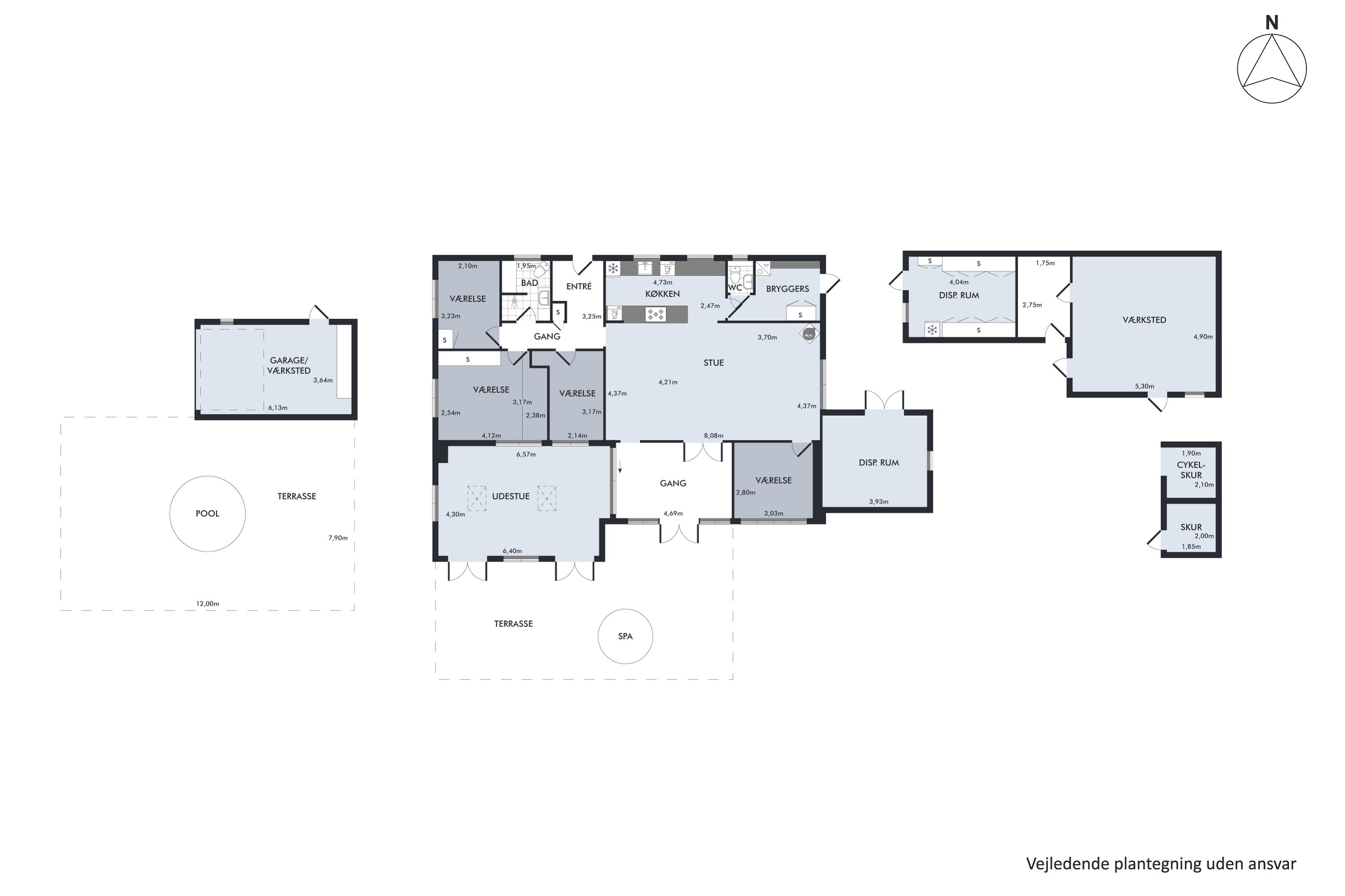Plantegninger billede af Klirevænget 71, 2880 Bagsværd