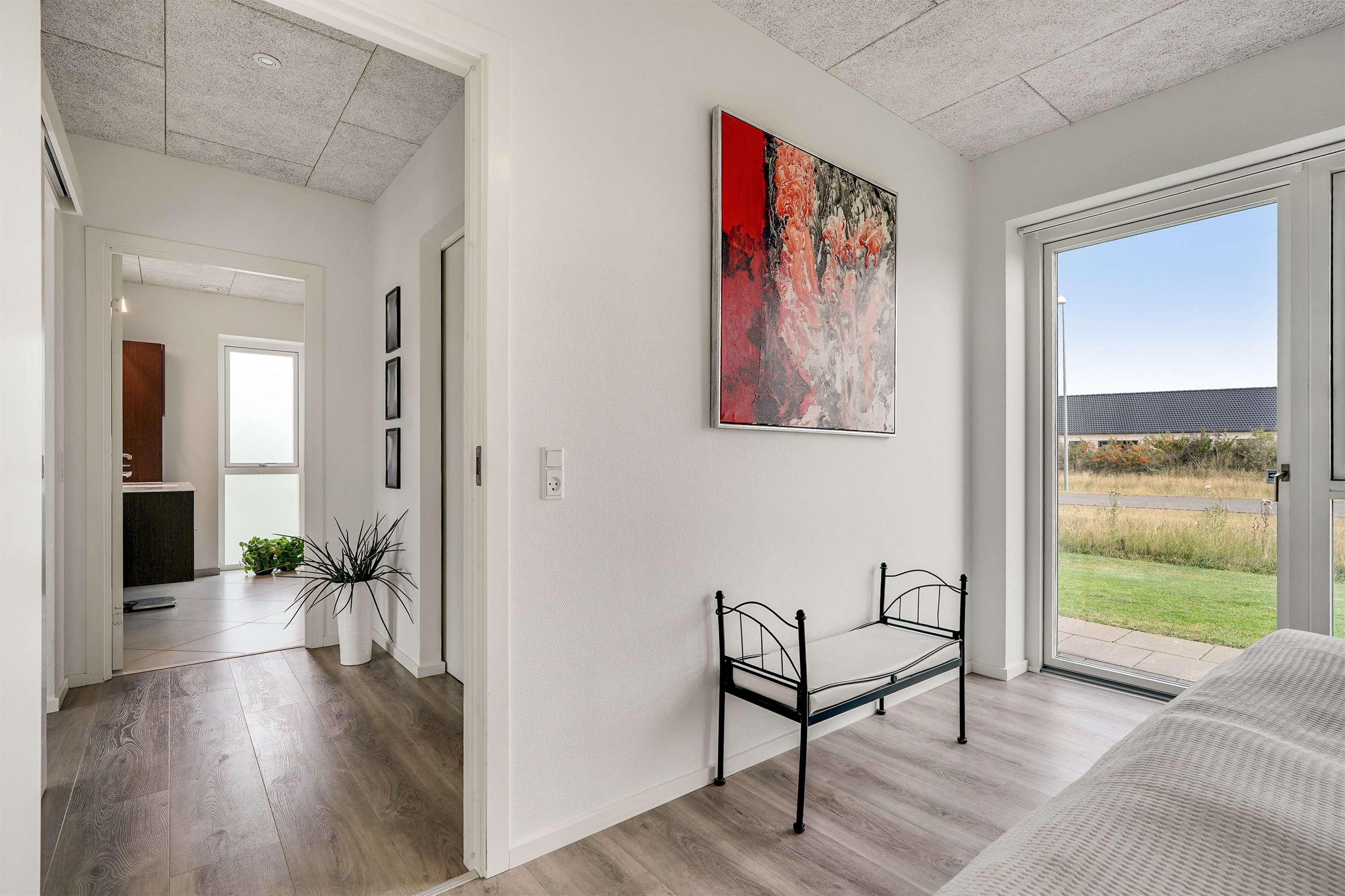 Fremhævet soveværelse billede i fuldskærmstilstand. Billede af Tusindbenet 7, 7190 Billund