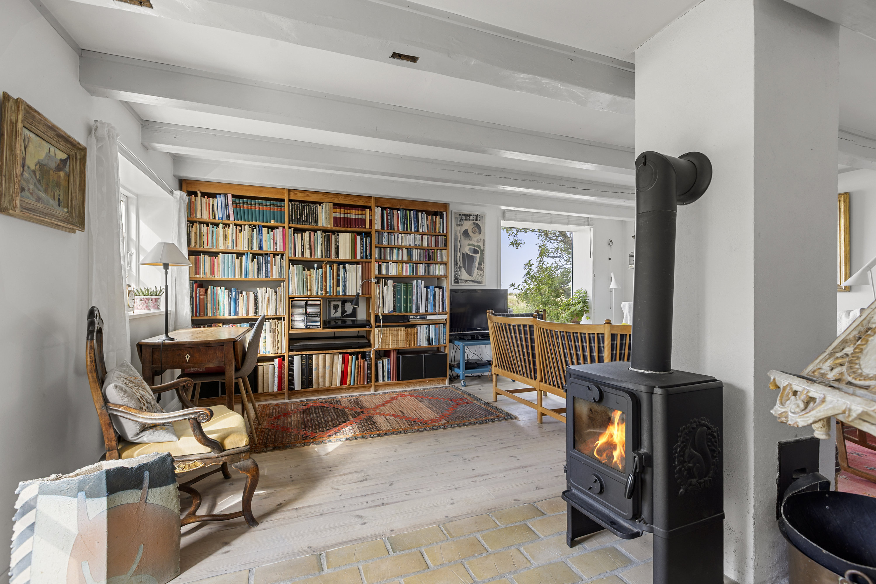 Fremhævet stue billede i fuldskærmstilstand. Billede af Egholmvej 19, 4244 Agersø