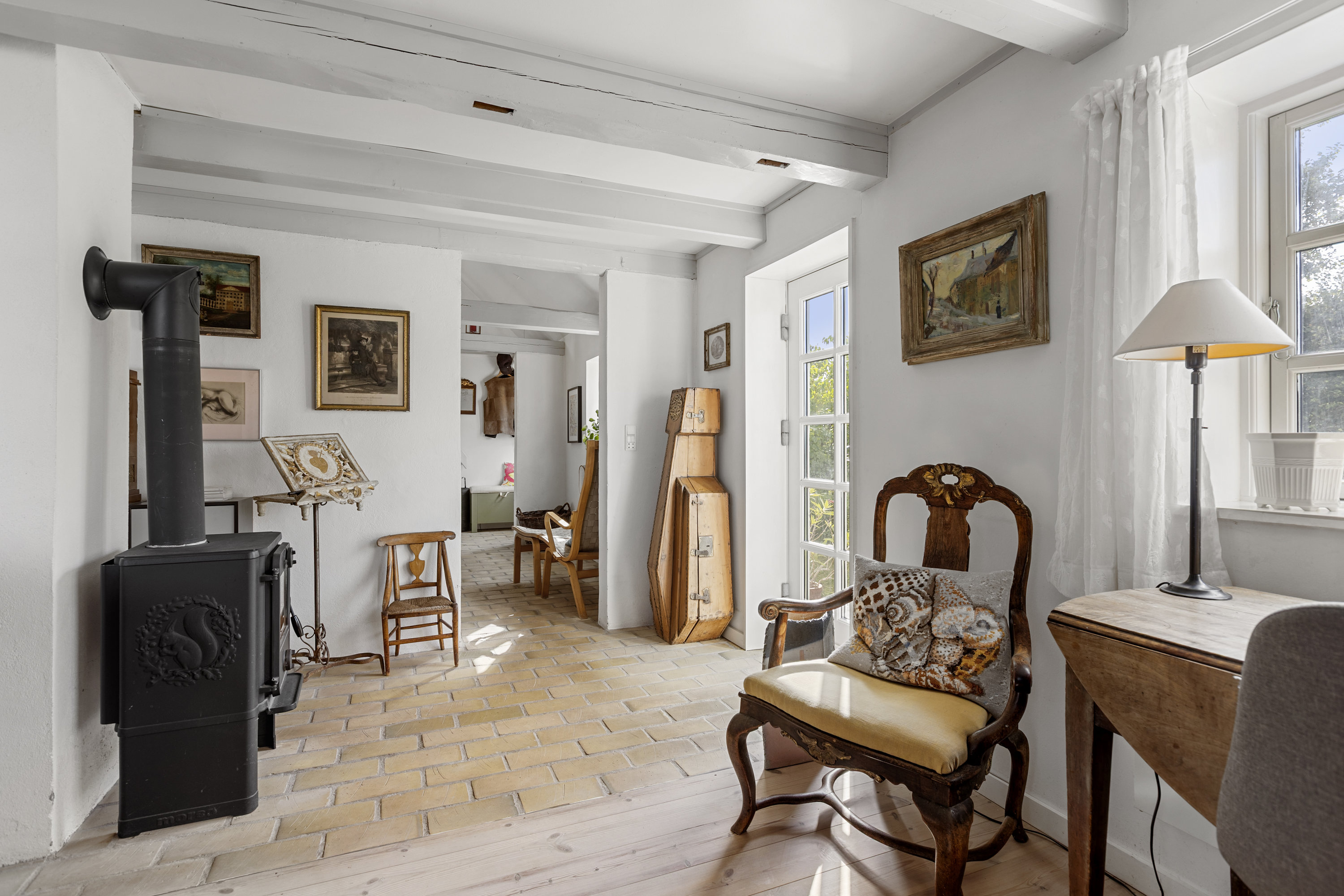 Fremhævet stue billede i fuldskærmstilstand. Billede af Egholmvej 19, 4244 Agersø