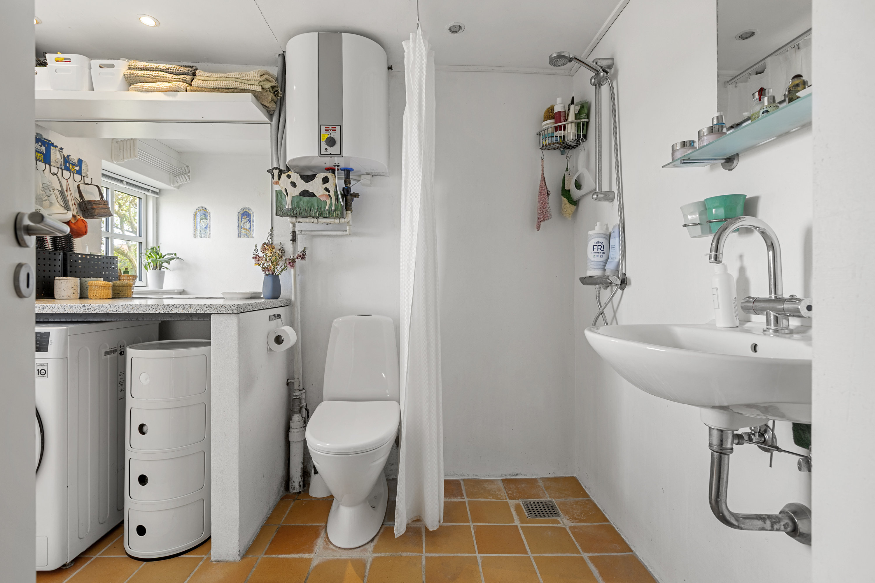 Fremhævet badeværelse billede i fuldskærmstilstand. Billede af Egholmvej 19, 4244 Agersø