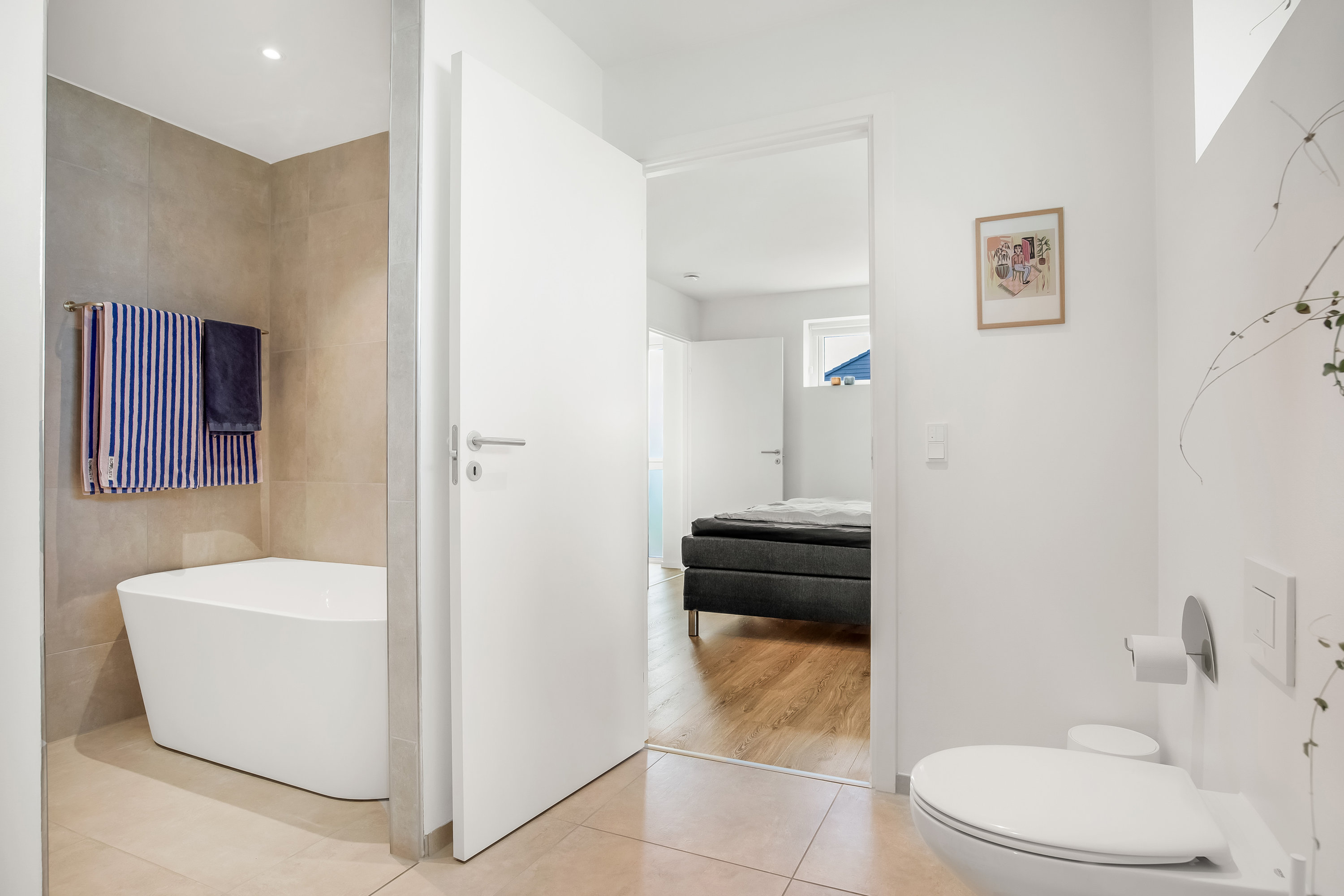 Fremhævet badeværelse billede i fuldskærmstilstand. Billede af Furesøvej 18, 7500 Holstebro