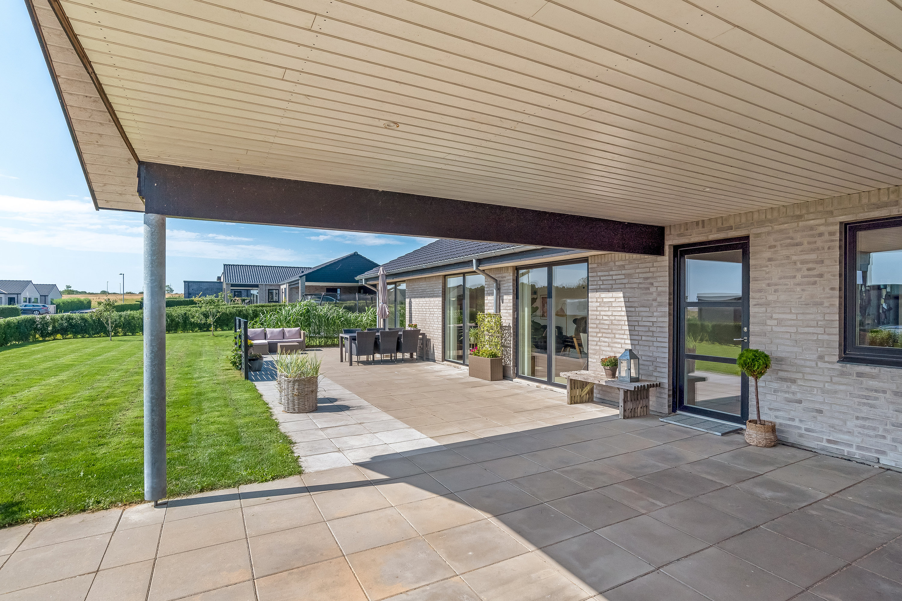 Fremhævet terrasse billede i fuldskærmstilstand. Billede af Furesøvej 18, 7500 Holstebro