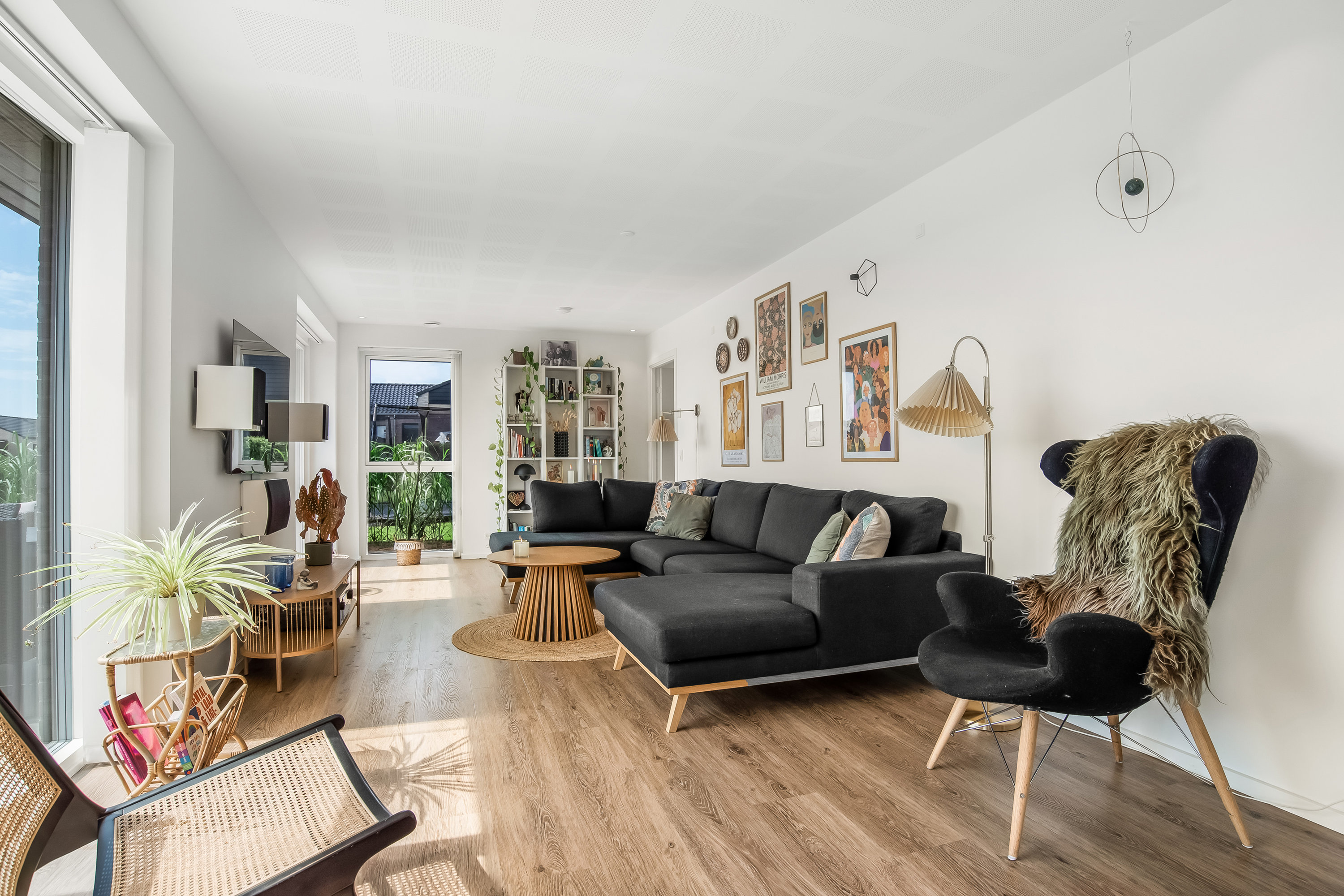 Fremhævet stue billede i fuldskærmstilstand. Billede af Furesøvej 18, 7500 Holstebro